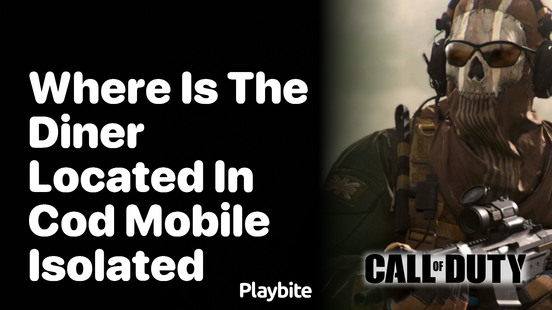 Where is the Diner Located in CoD Mobile Isolated?