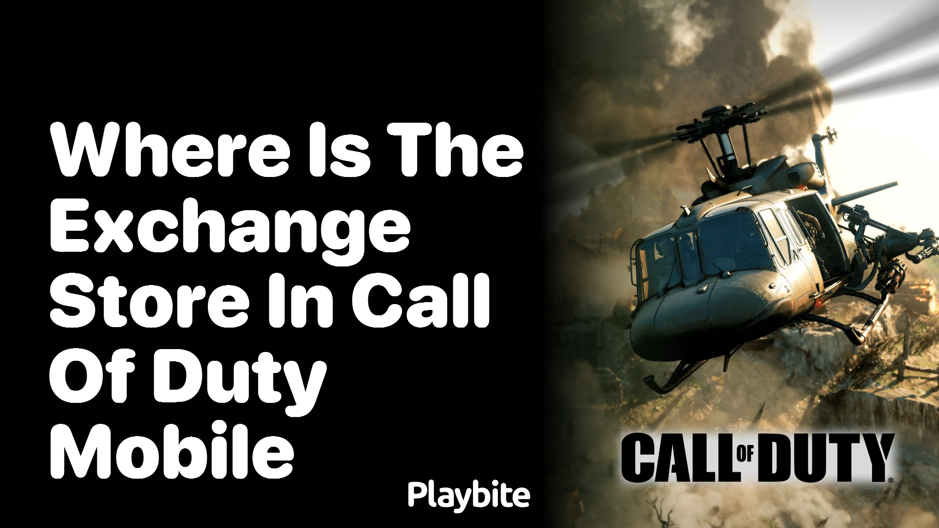 Finding the Exchange Store in Call of Duty Mobile