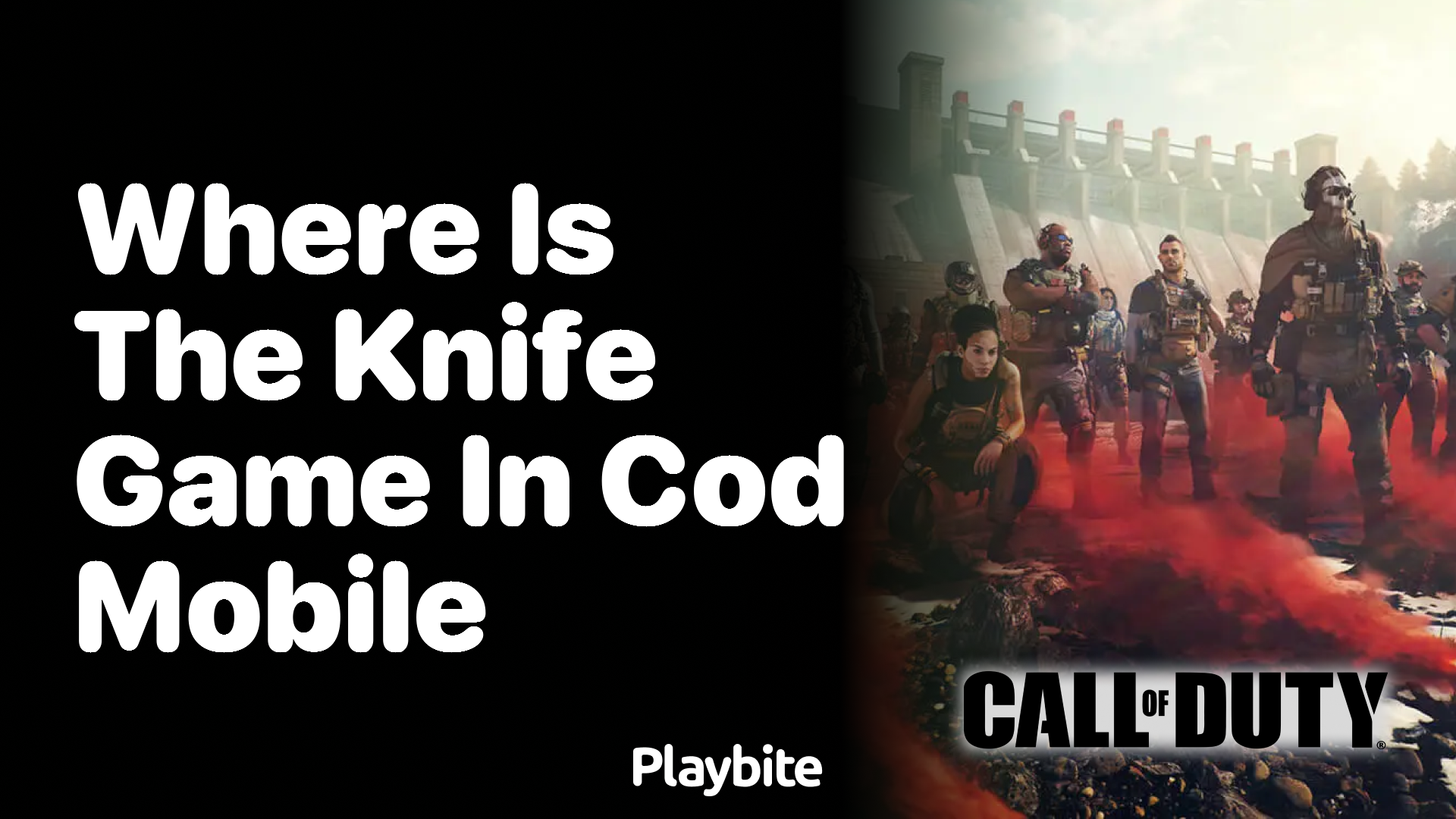 Where Is the Knife Game in COD Mobile?