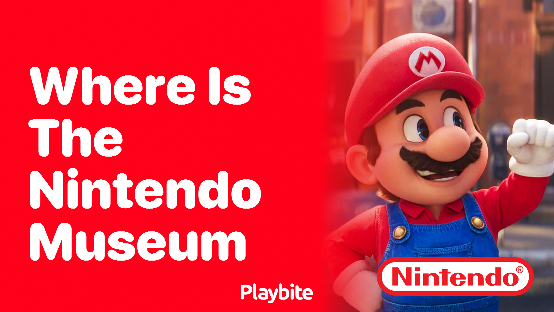 Where Is the Nintendo Museum Located?