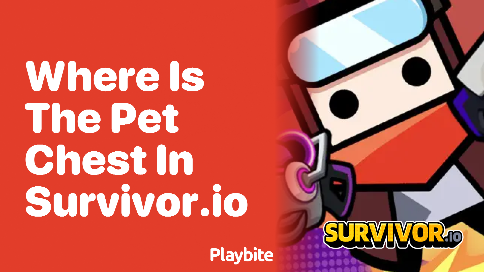 Where Is the Pet Chest in Survivor.io? Discover Its Location!