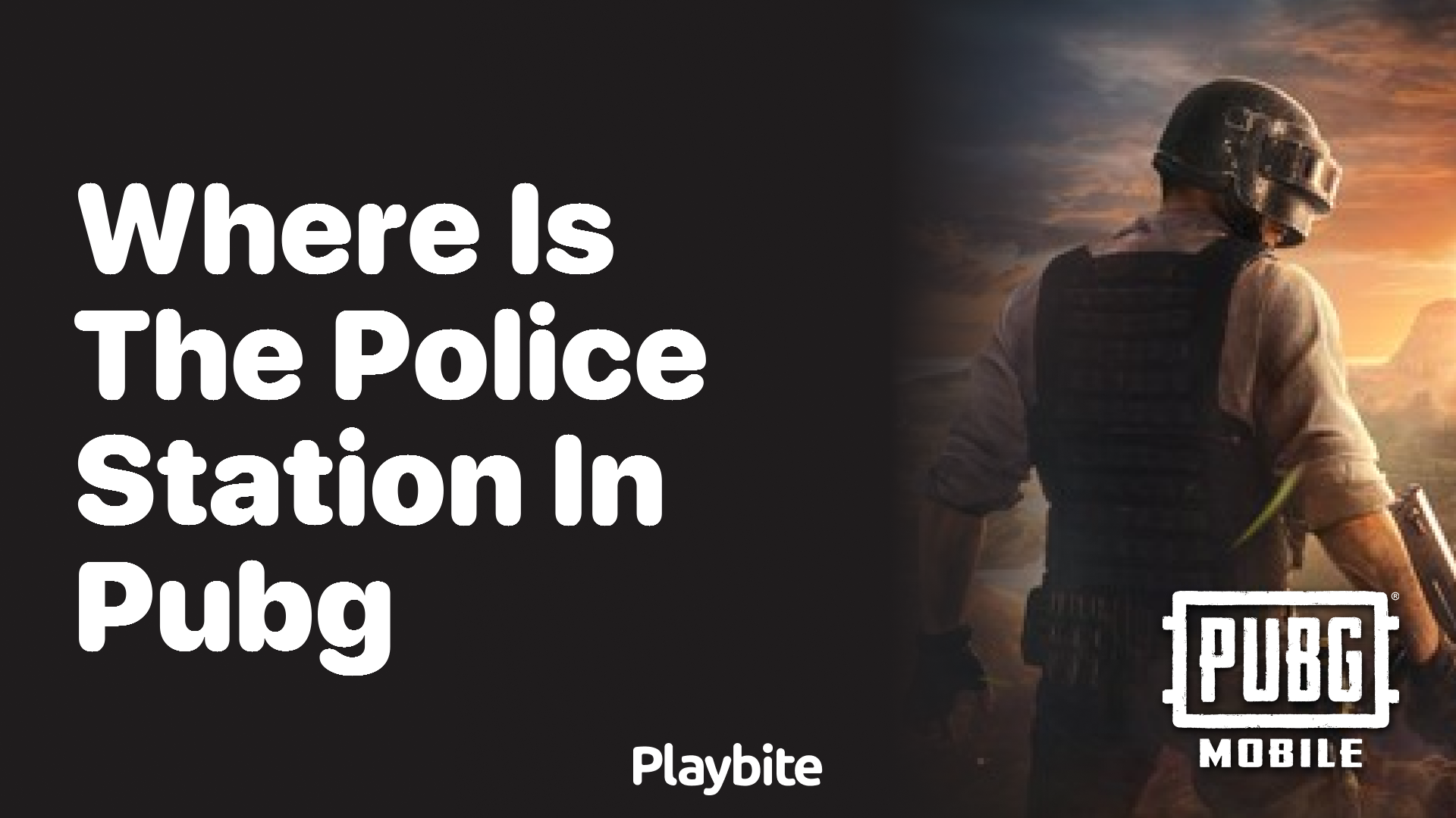 Where Is the Police Station in PUBG Mobile?