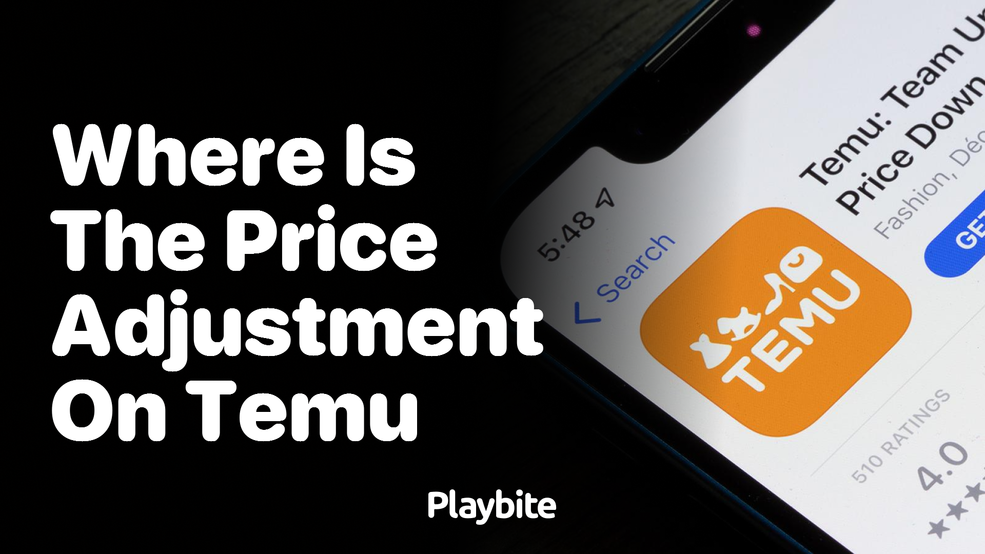 Where Is the Price Adjustment on Temu? Your Quick Guide