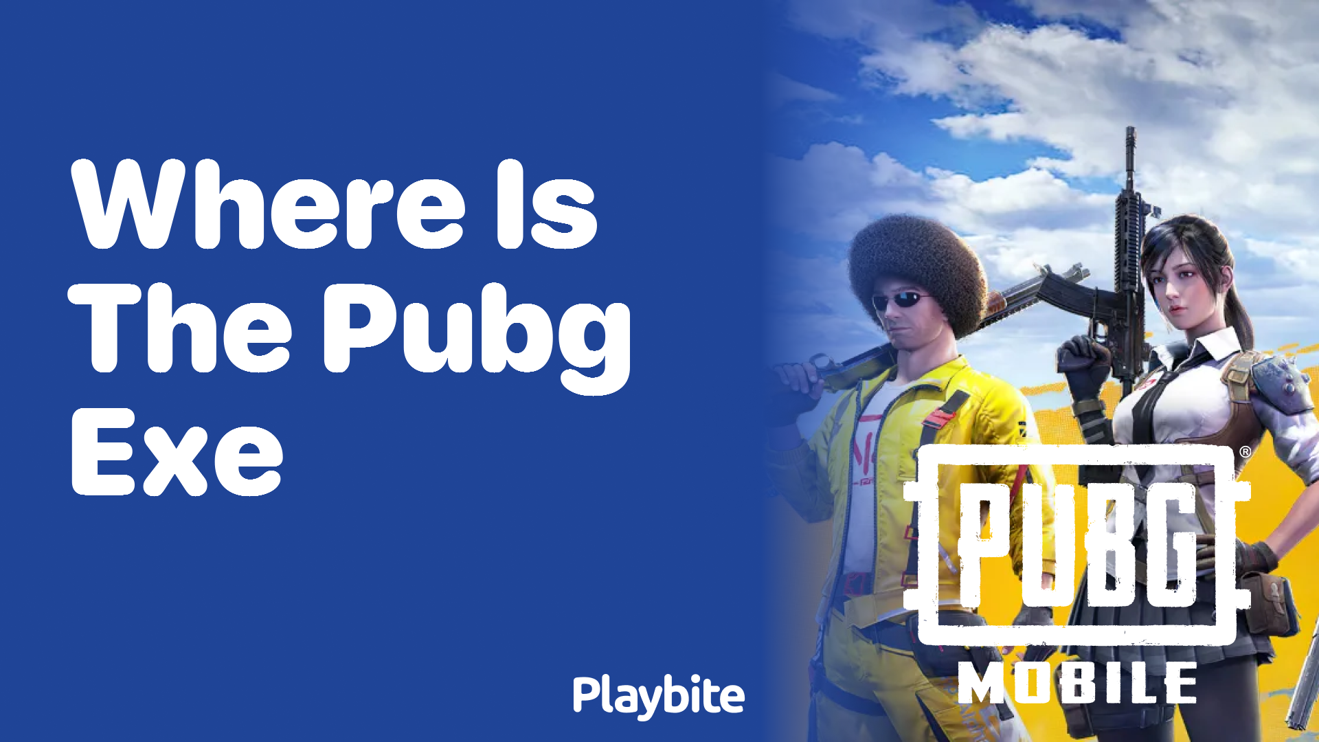 Where is the PUBG.exe Located for Mobile Users?