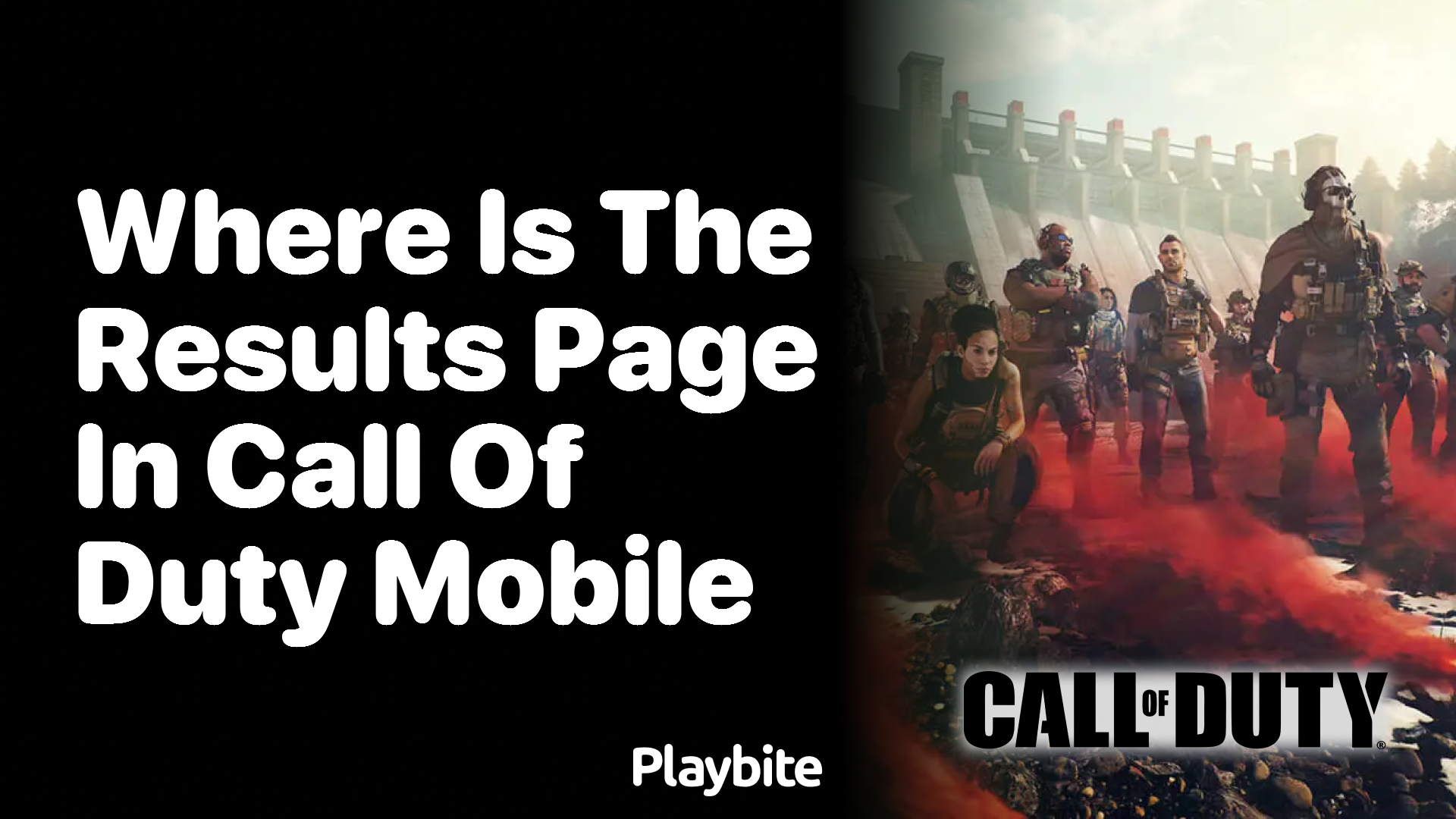 Where Is the Results Page in Call of Duty Mobile?