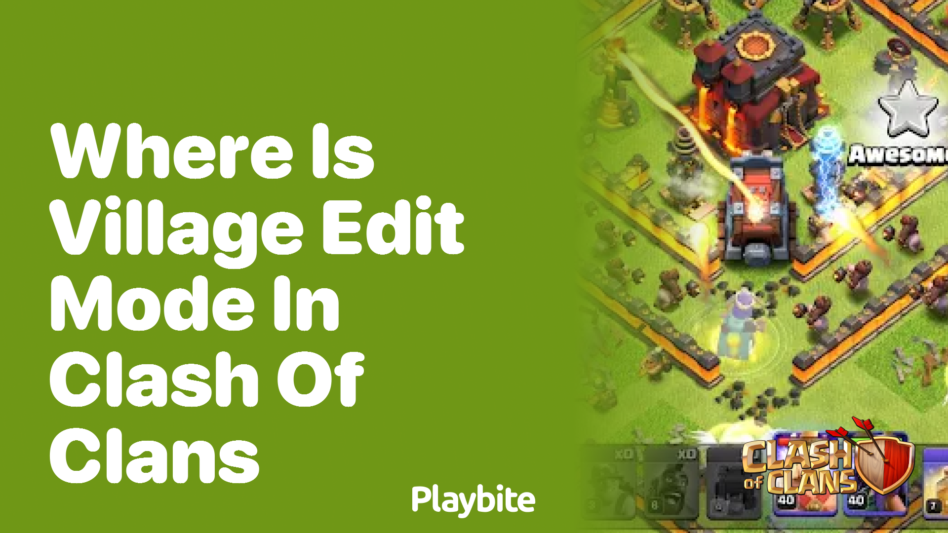 Where is Village Edit Mode in Clash of Clans?