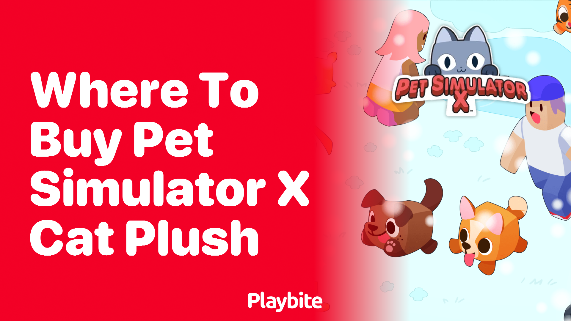 Where to Buy Pet Simulator X Cat Plush