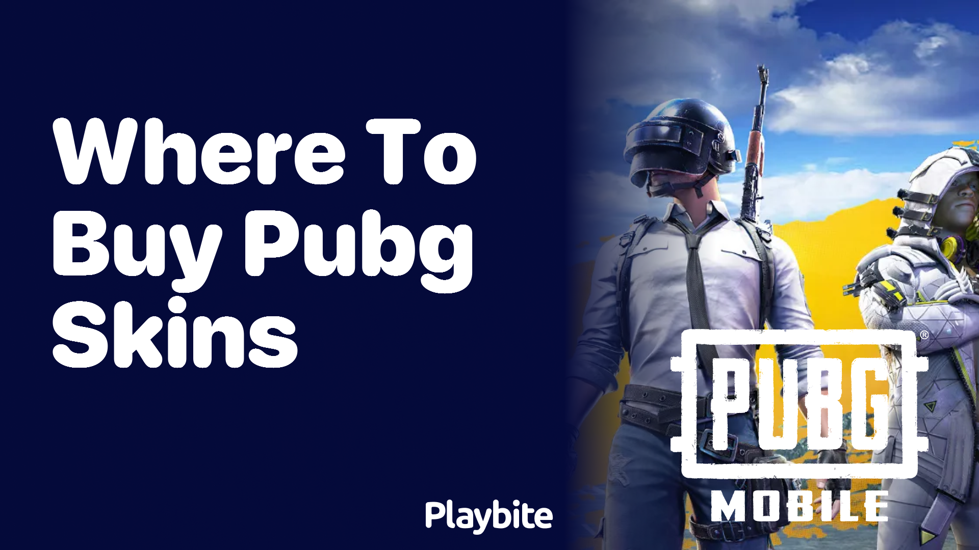 Where to Buy PUBG Skins?