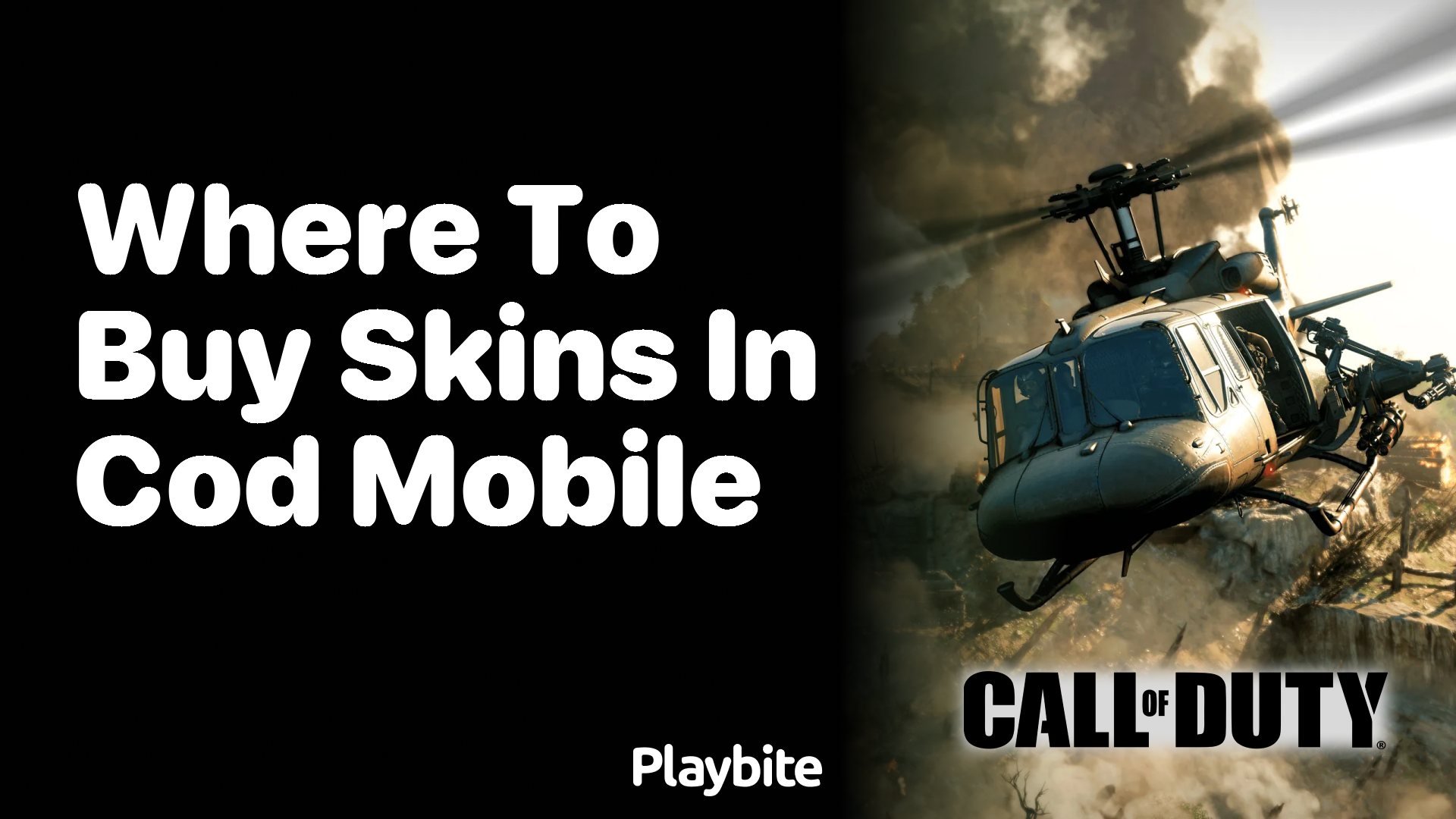 Where to Buy Skins in COD Mobile