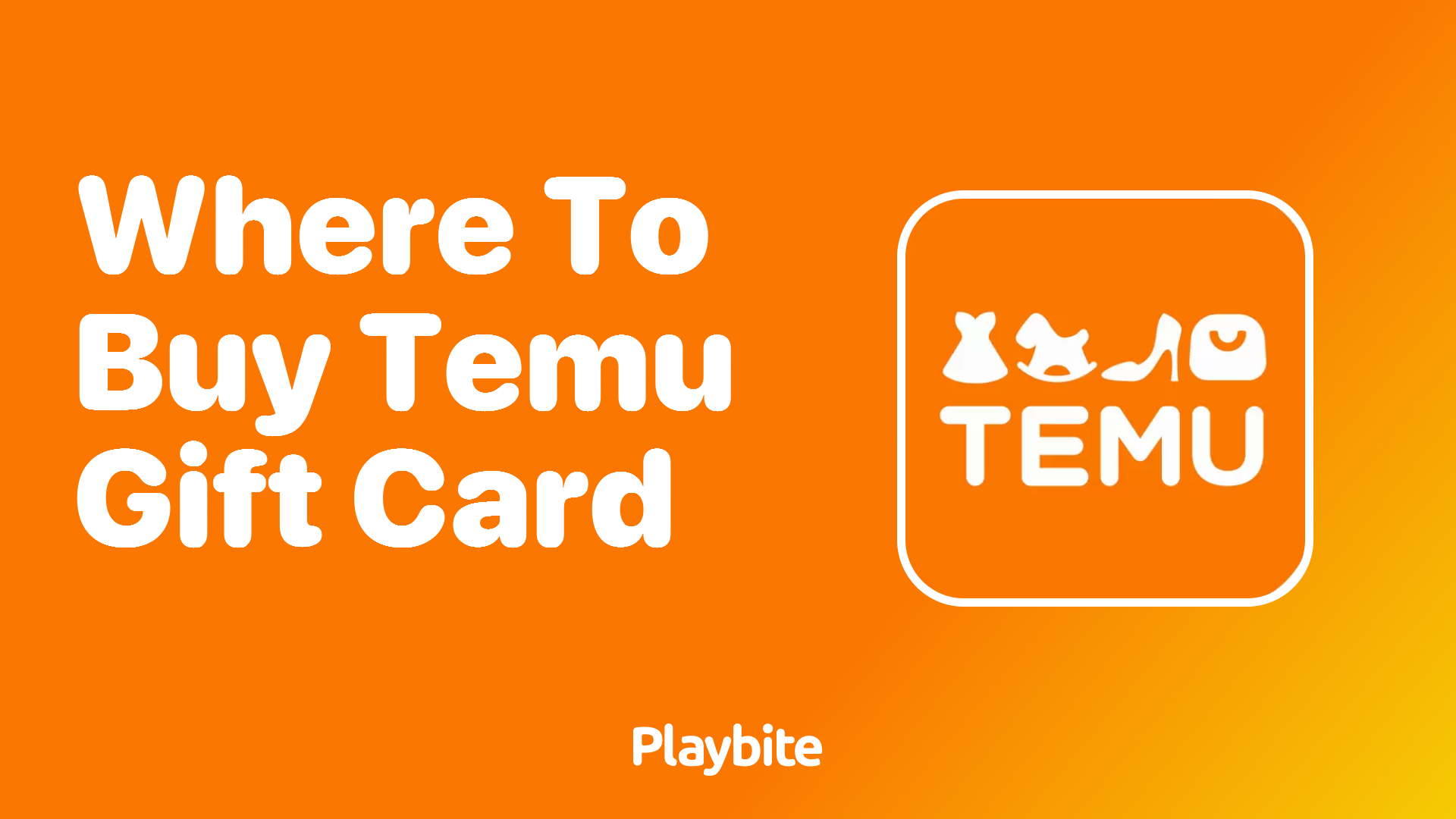 Where to Buy Temu Gift Cards: A Quick Guide