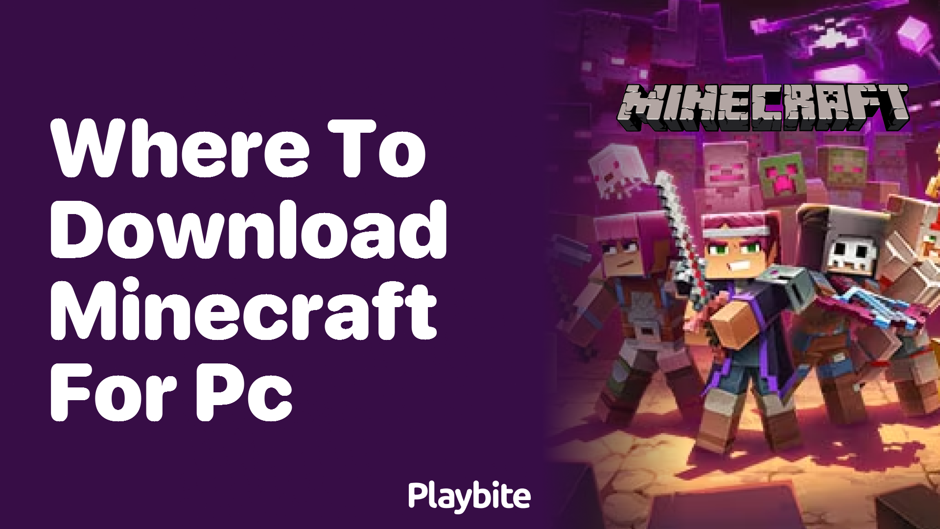 Where to Download Minecraft for PC: Your Ultimate Guide