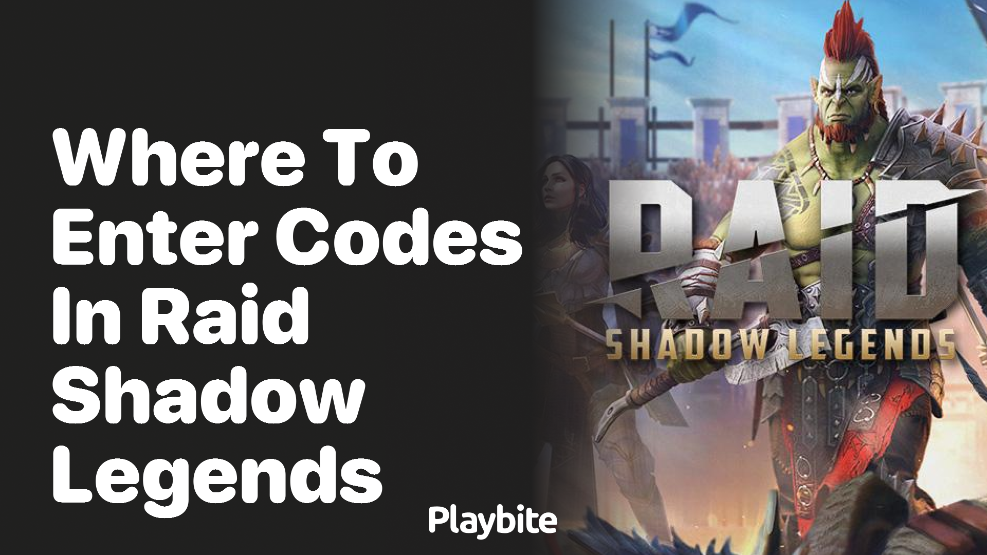 Where to Enter Codes in Raid Shadow Legends for Awesome Rewards