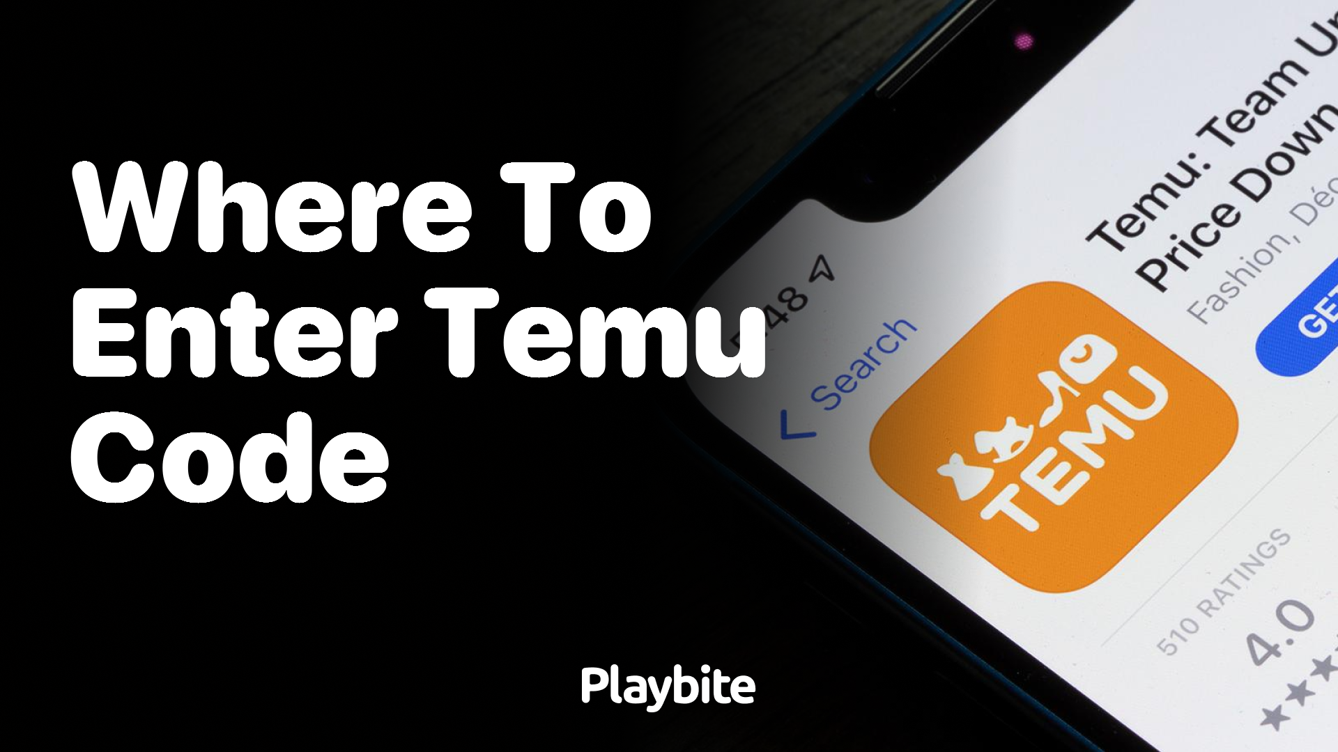 Where to Enter Your Temu Code for Amazing Deals