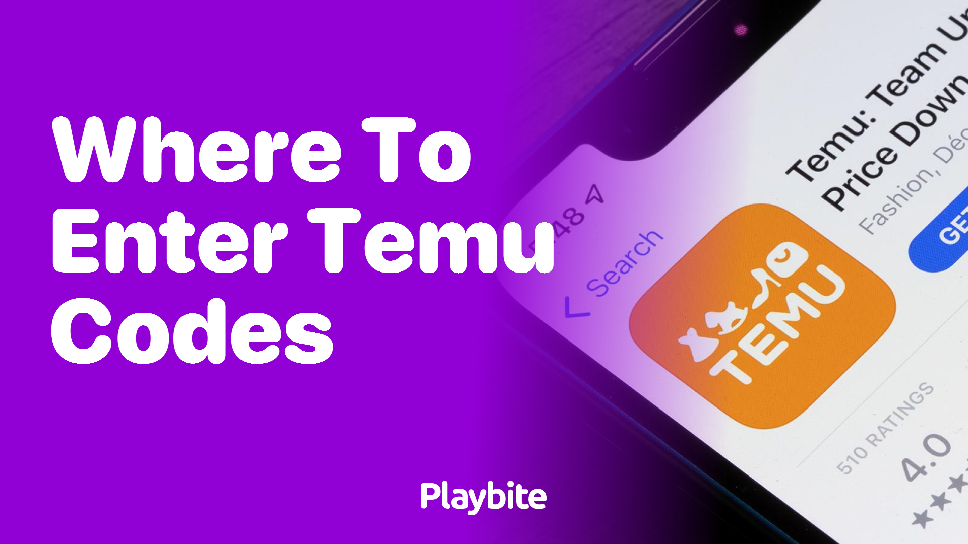 Where to Enter Temu Codes: A Quick Guide