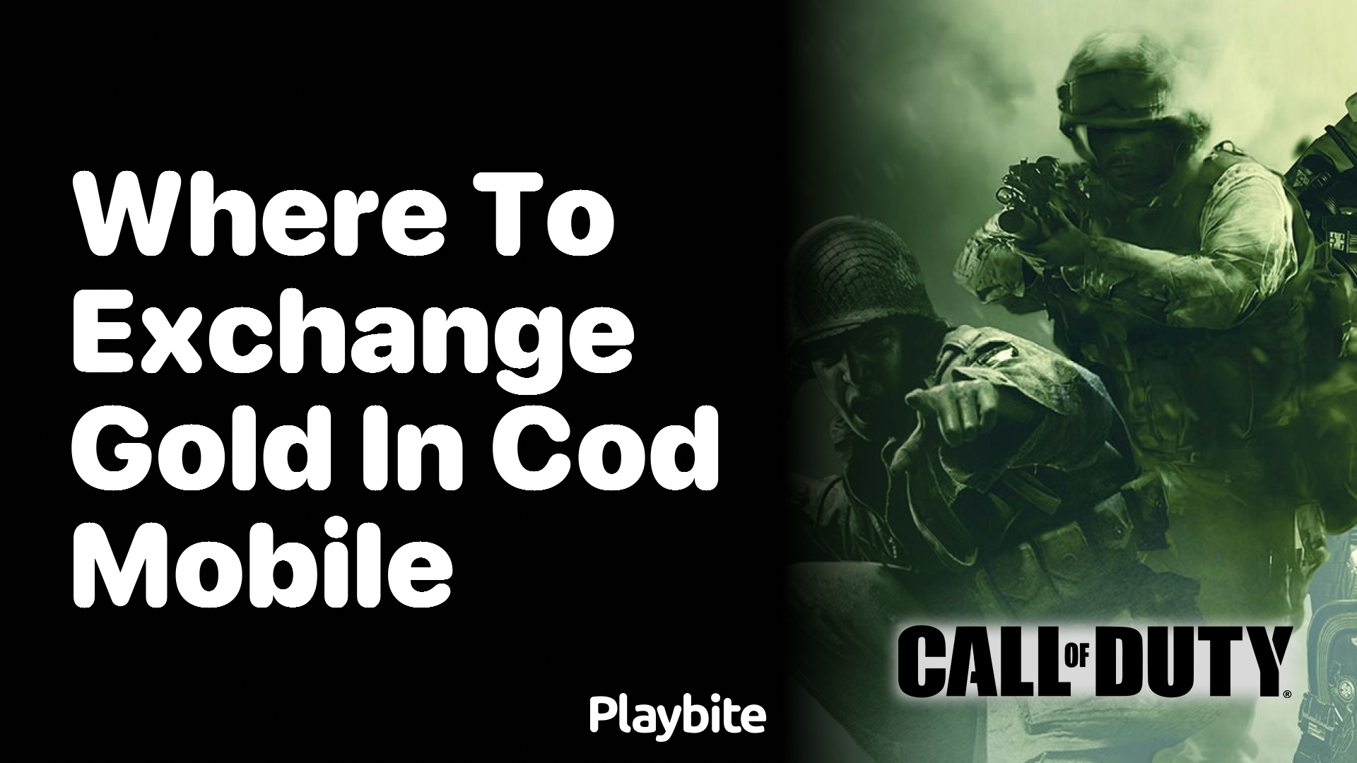 Where to Exchange Gold in CoD Mobile