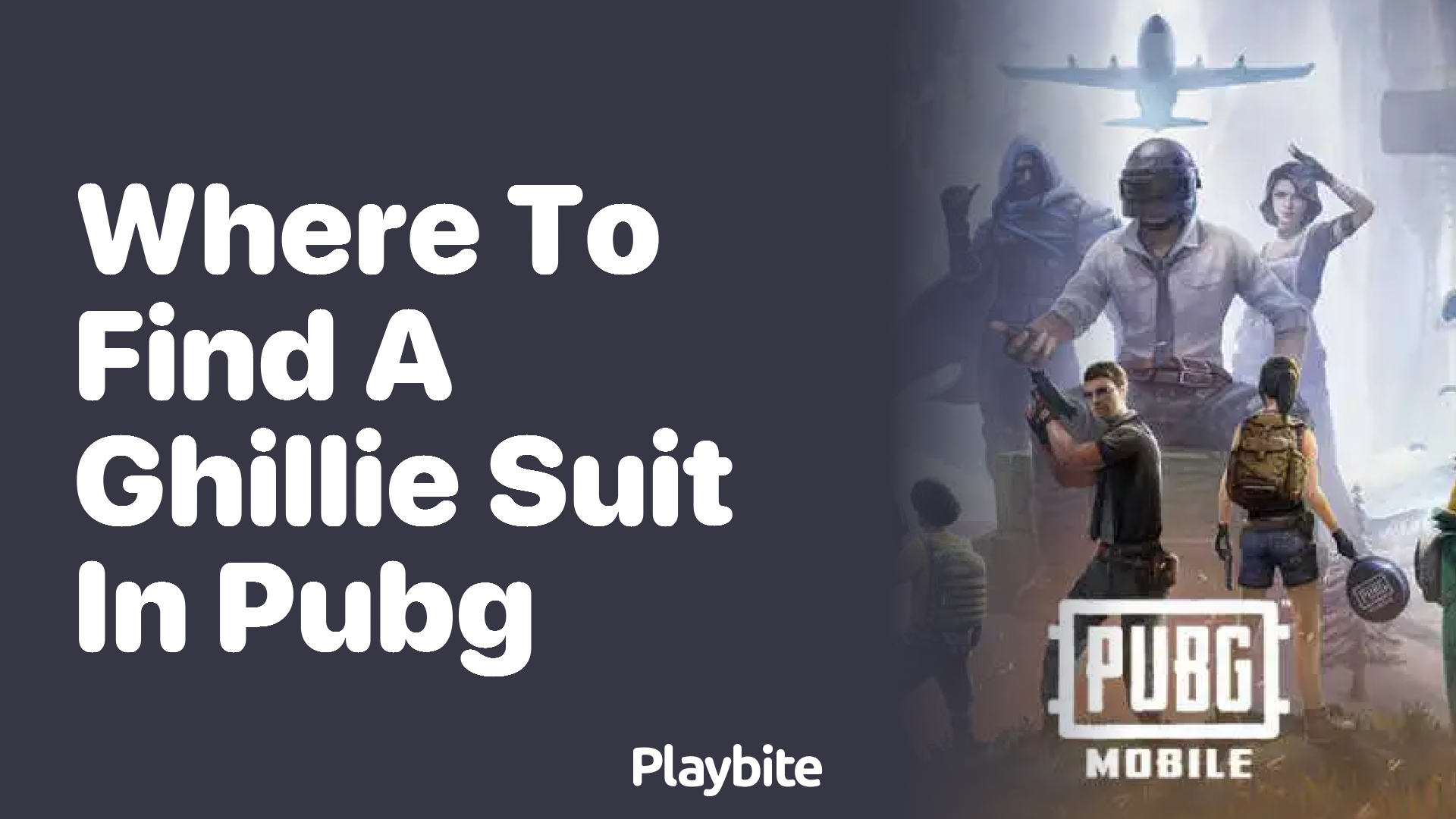 Where to Find a Ghillie Suit in PUBG Mobile