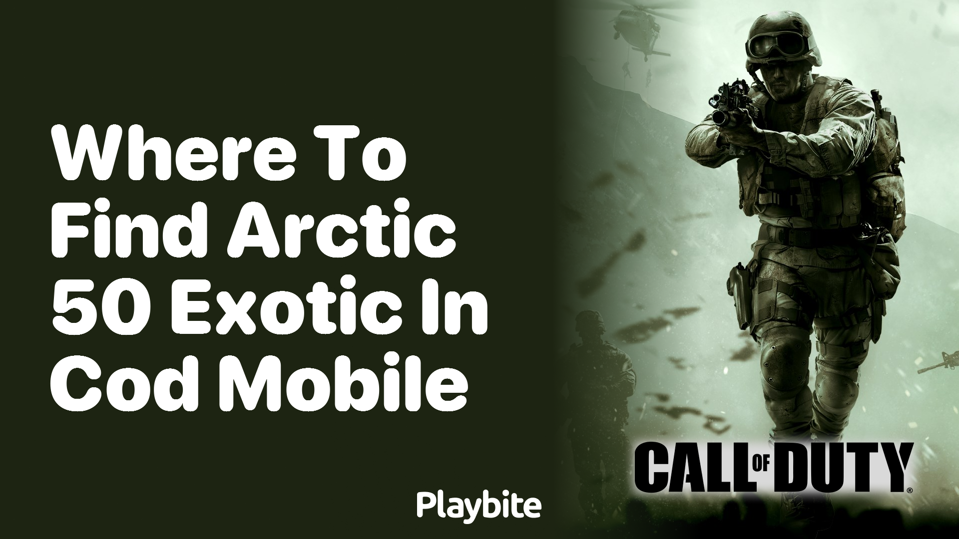 Where to Find Arctic .50 Exotic in COD Mobile