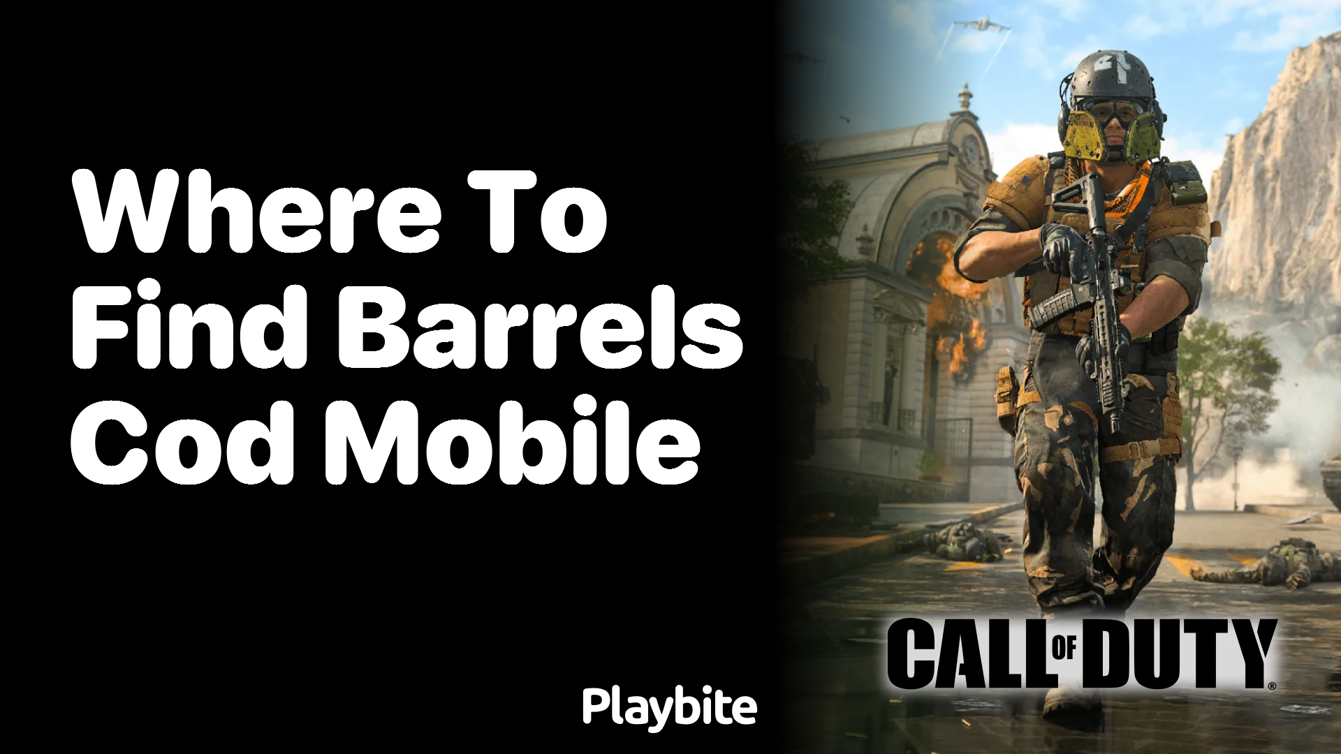 Where to Find Barrels in COD Mobile