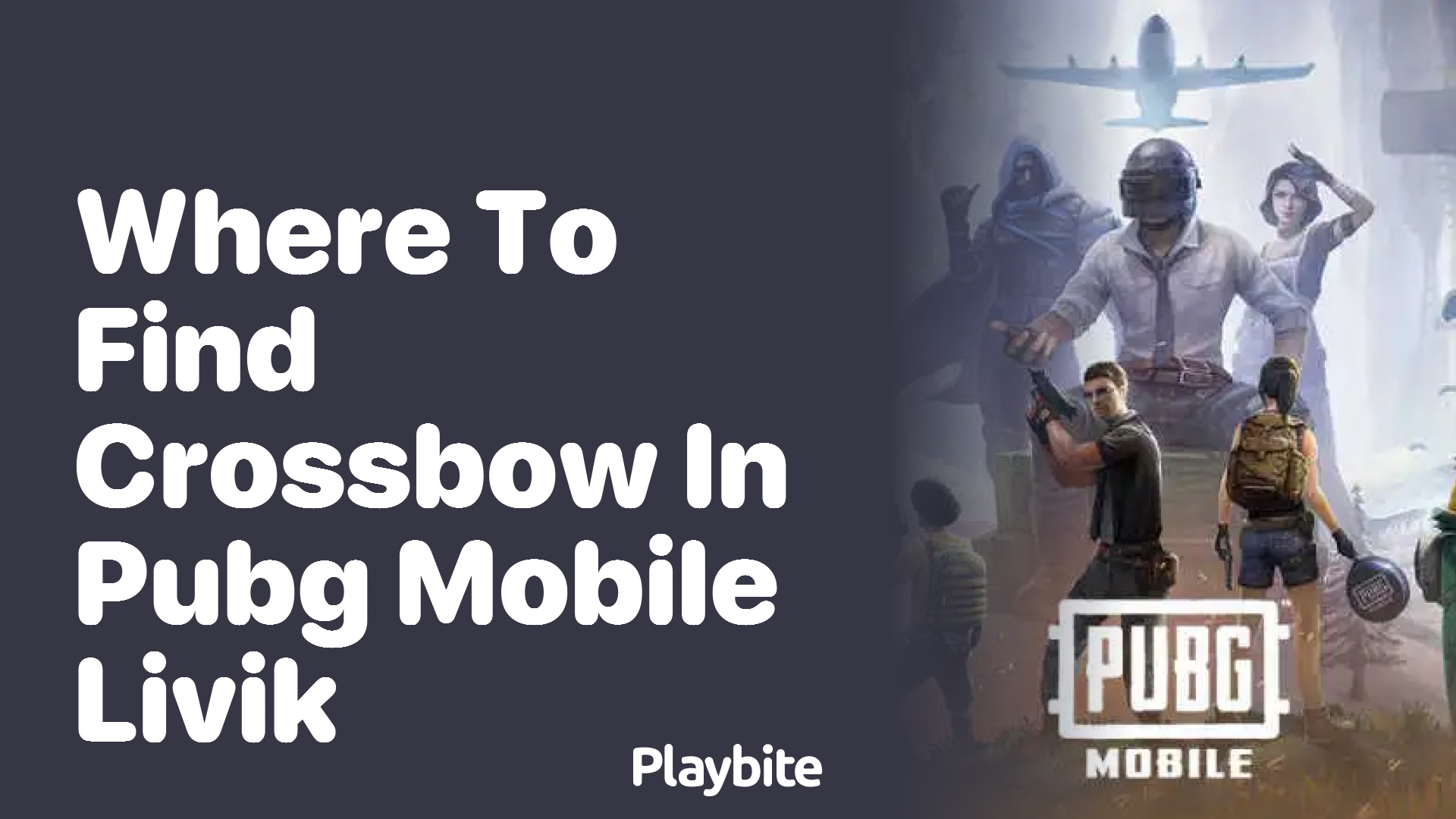 Where to Find Crossbow in PUBG Mobile Livik?