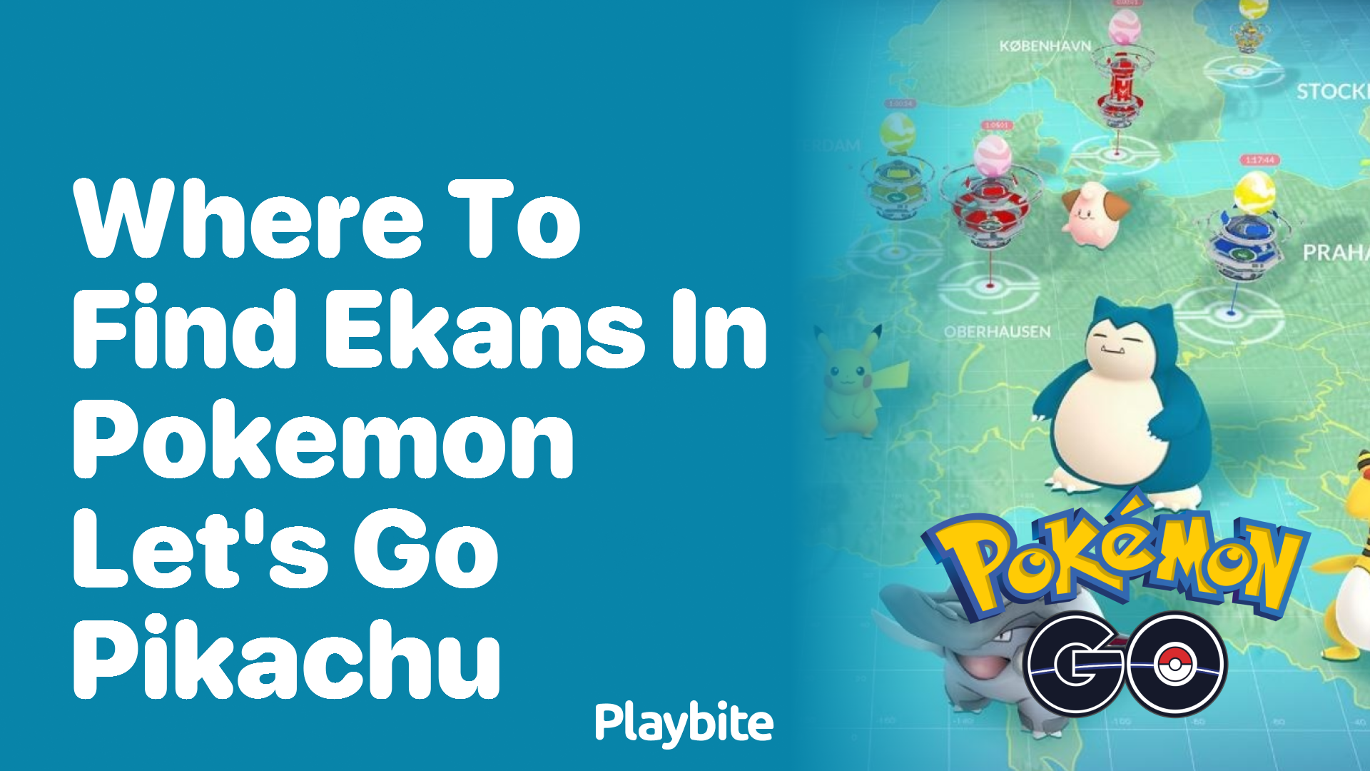 Where to Find Ekans in Pokemon Let&#8217;s Go Pikachu