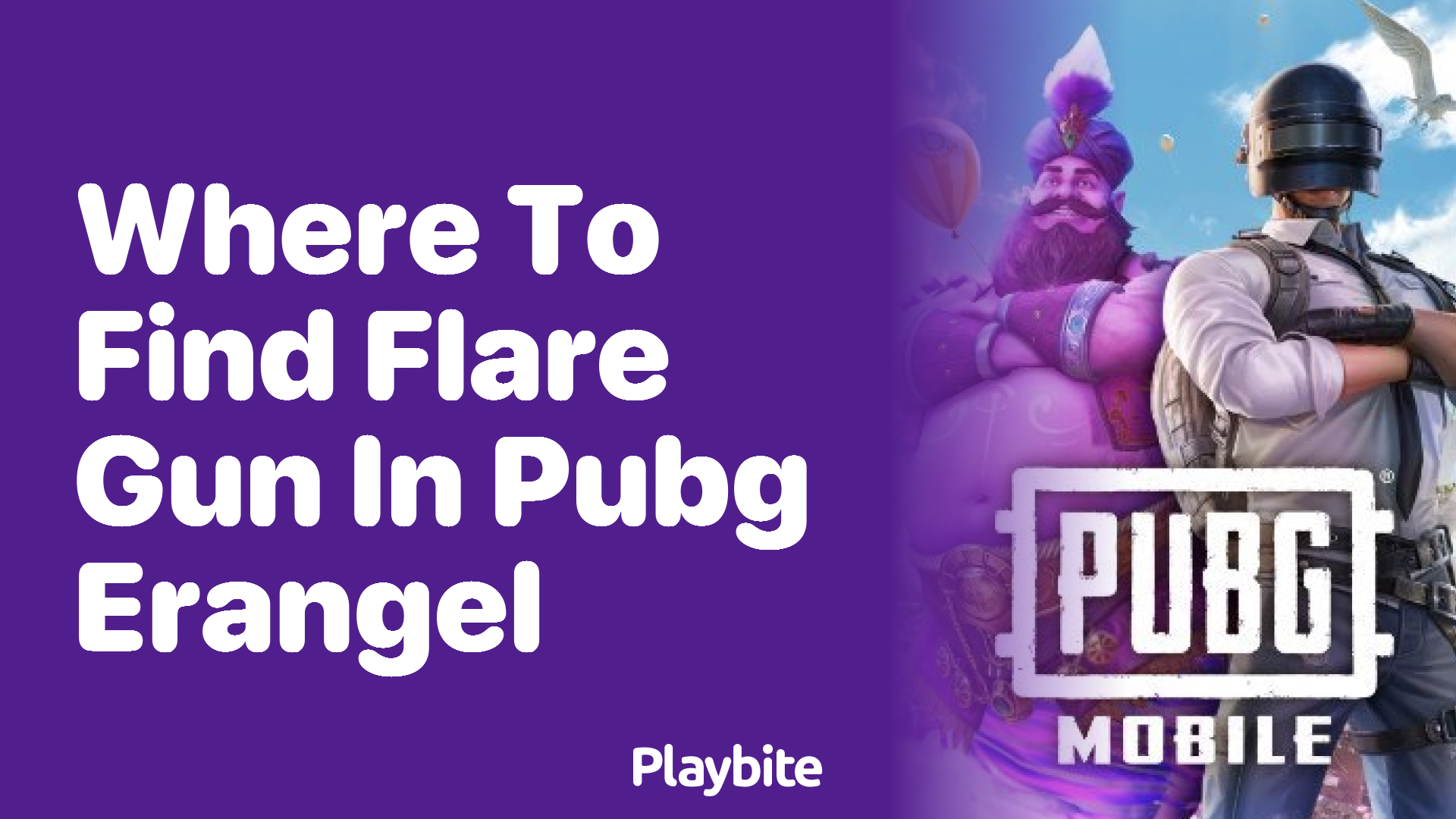 Where to Find the Flare Gun in PUBG Erangel