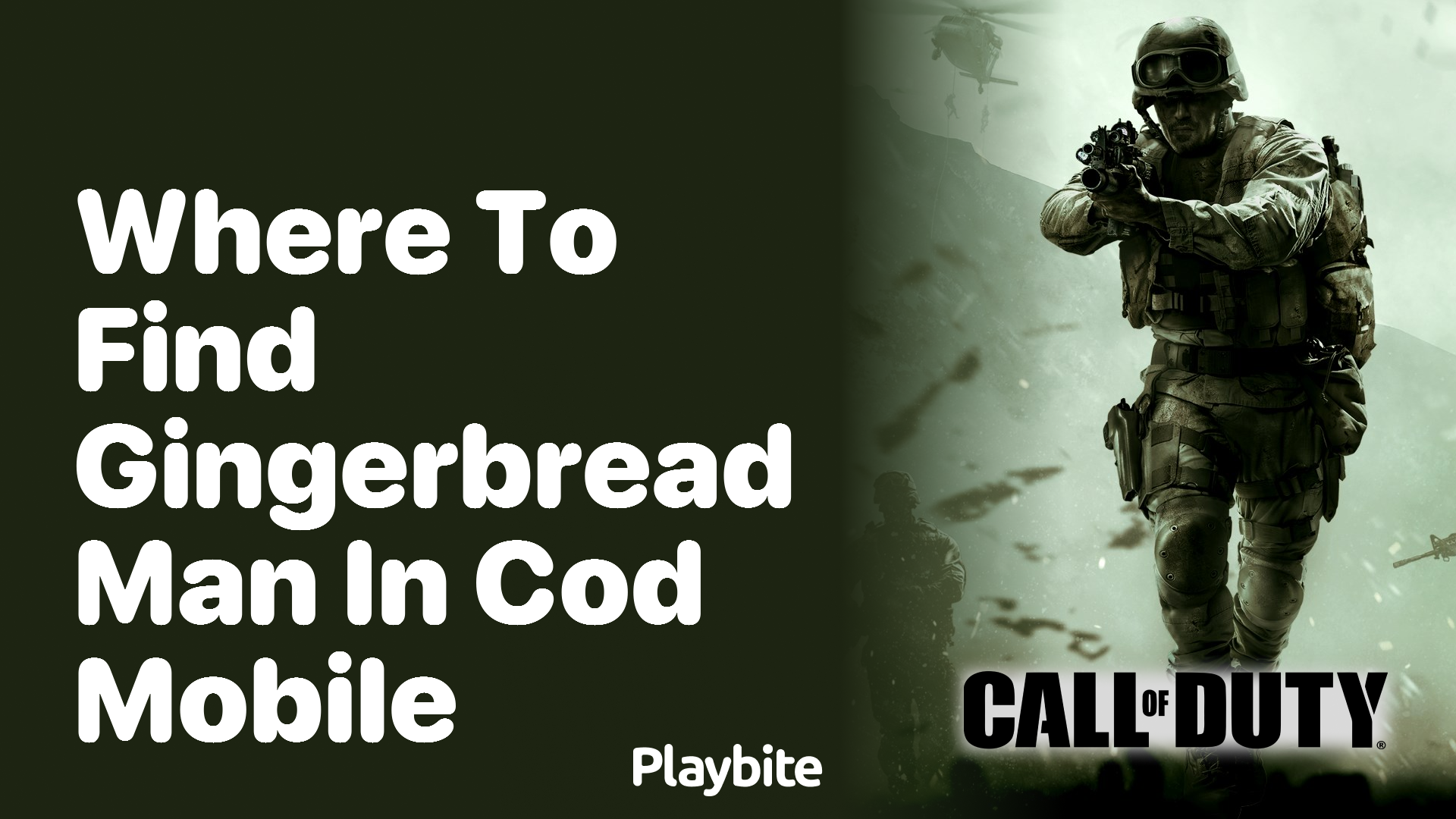 Where to Find the Gingerbread Man in COD Mobile?