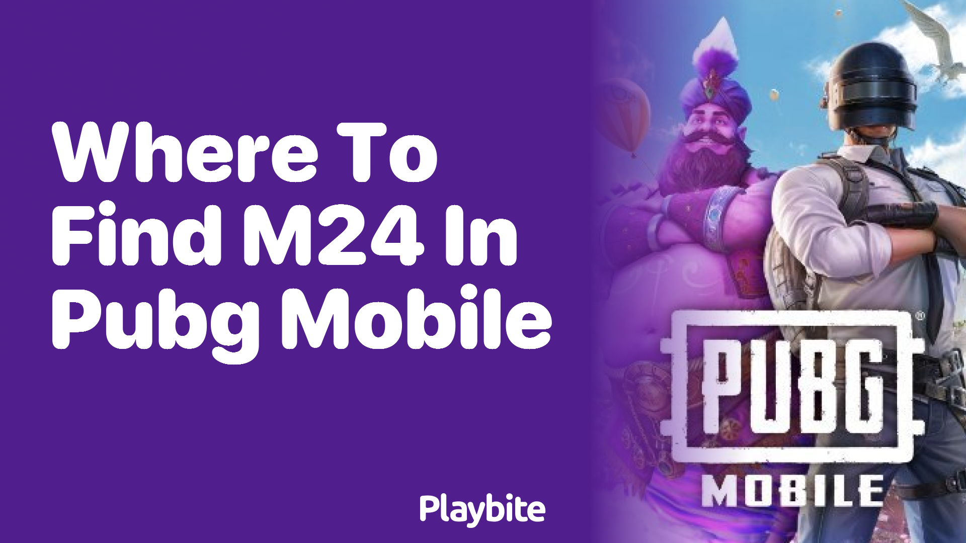 Where to Find M24 in PUBG Mobile