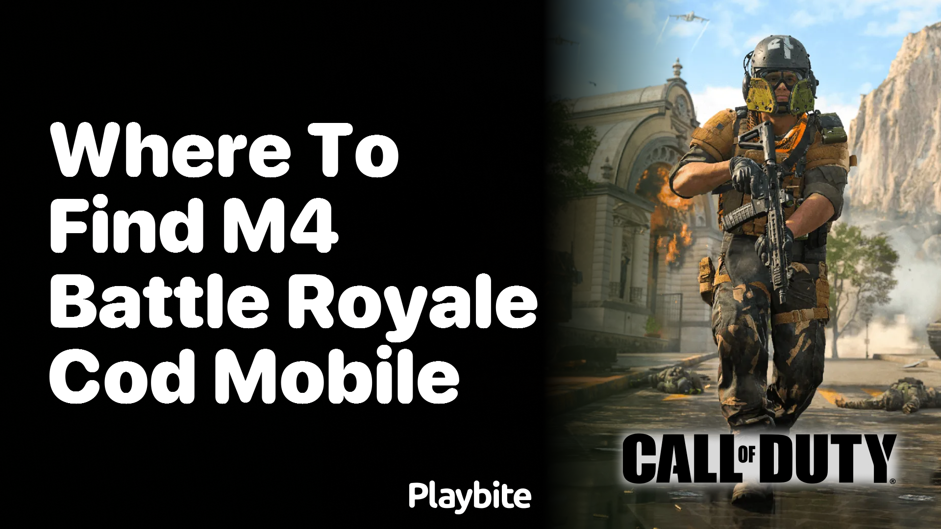 Where to Find the M4 in Battle Royale COD Mobile