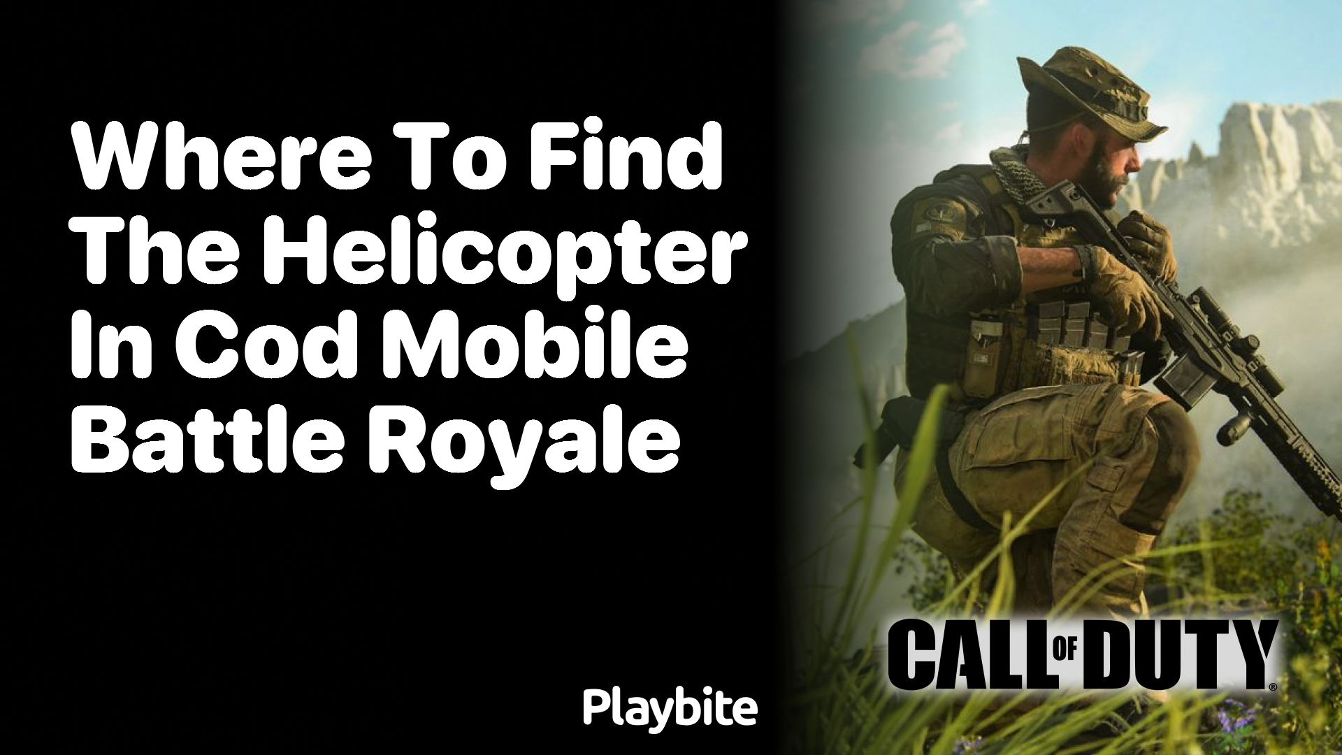 Where to Find the Helicopter in COD Mobile Battle Royale