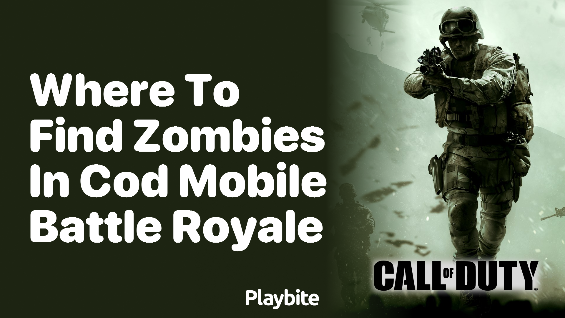 Where to Find Zombies in COD Mobile Battle Royale