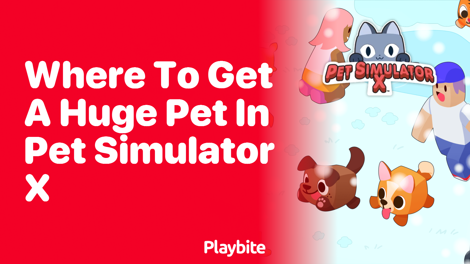 Where to Get a Huge Pet in Pet Simulator X