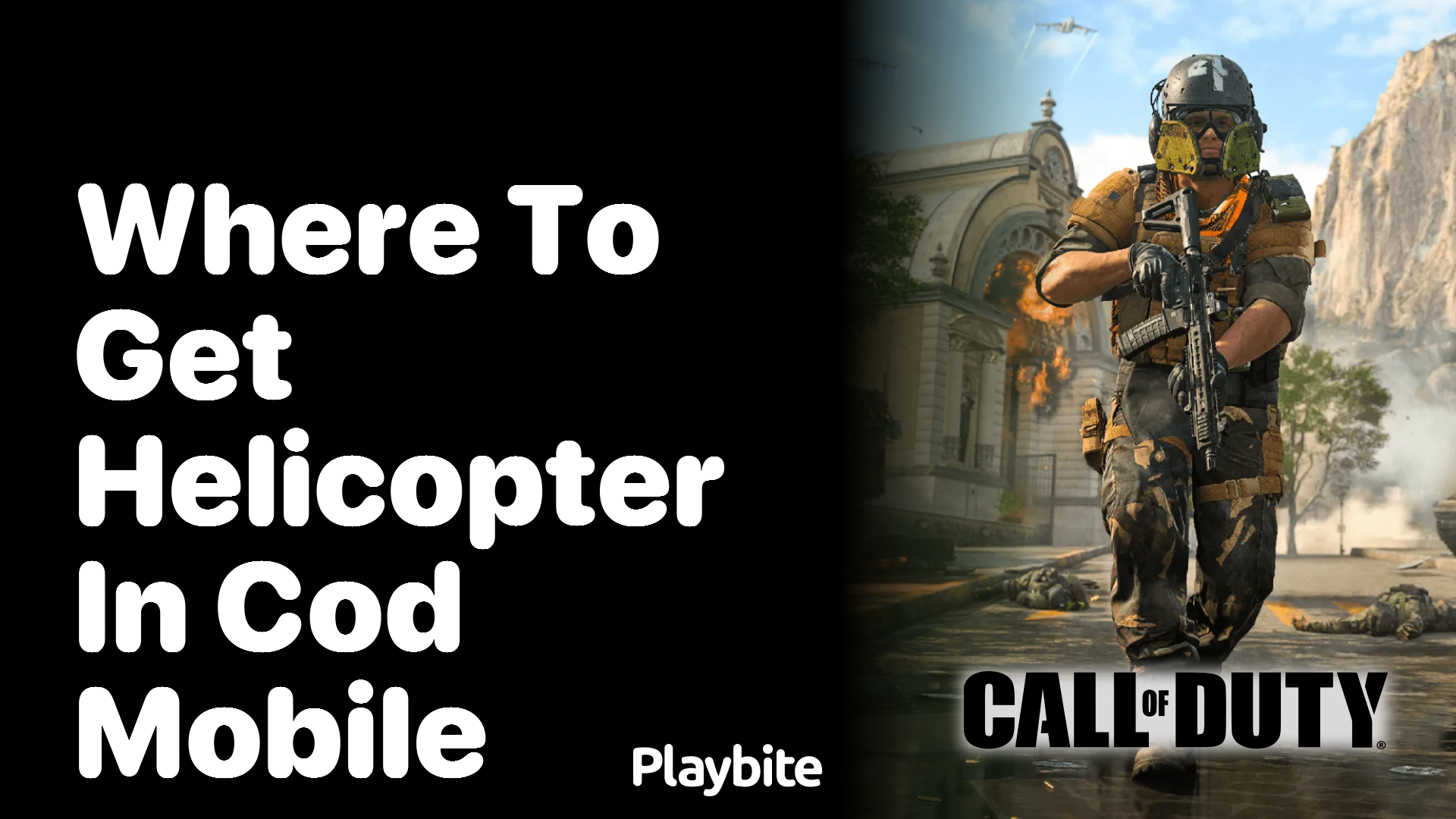 Where to Get a Helicopter in COD Mobile