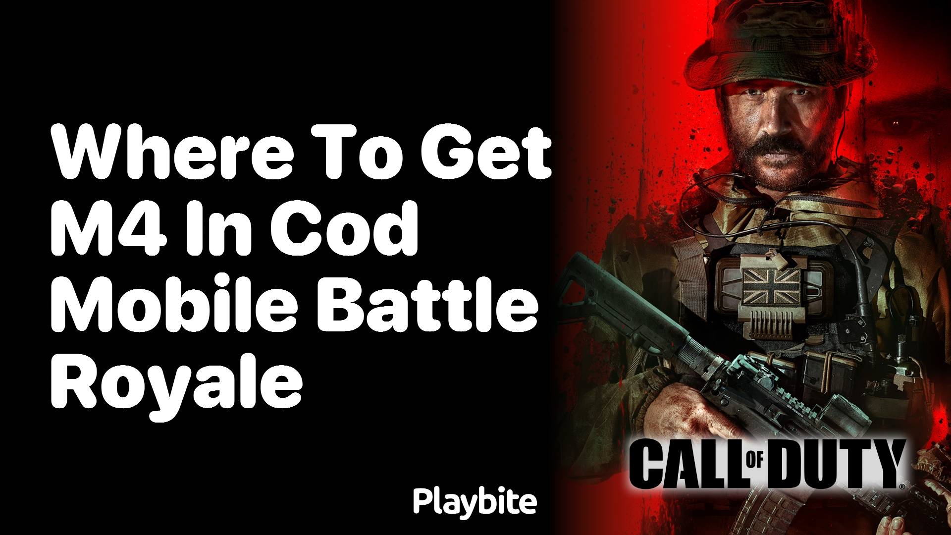 Where to Get the M4 in COD Mobile Battle Royale?