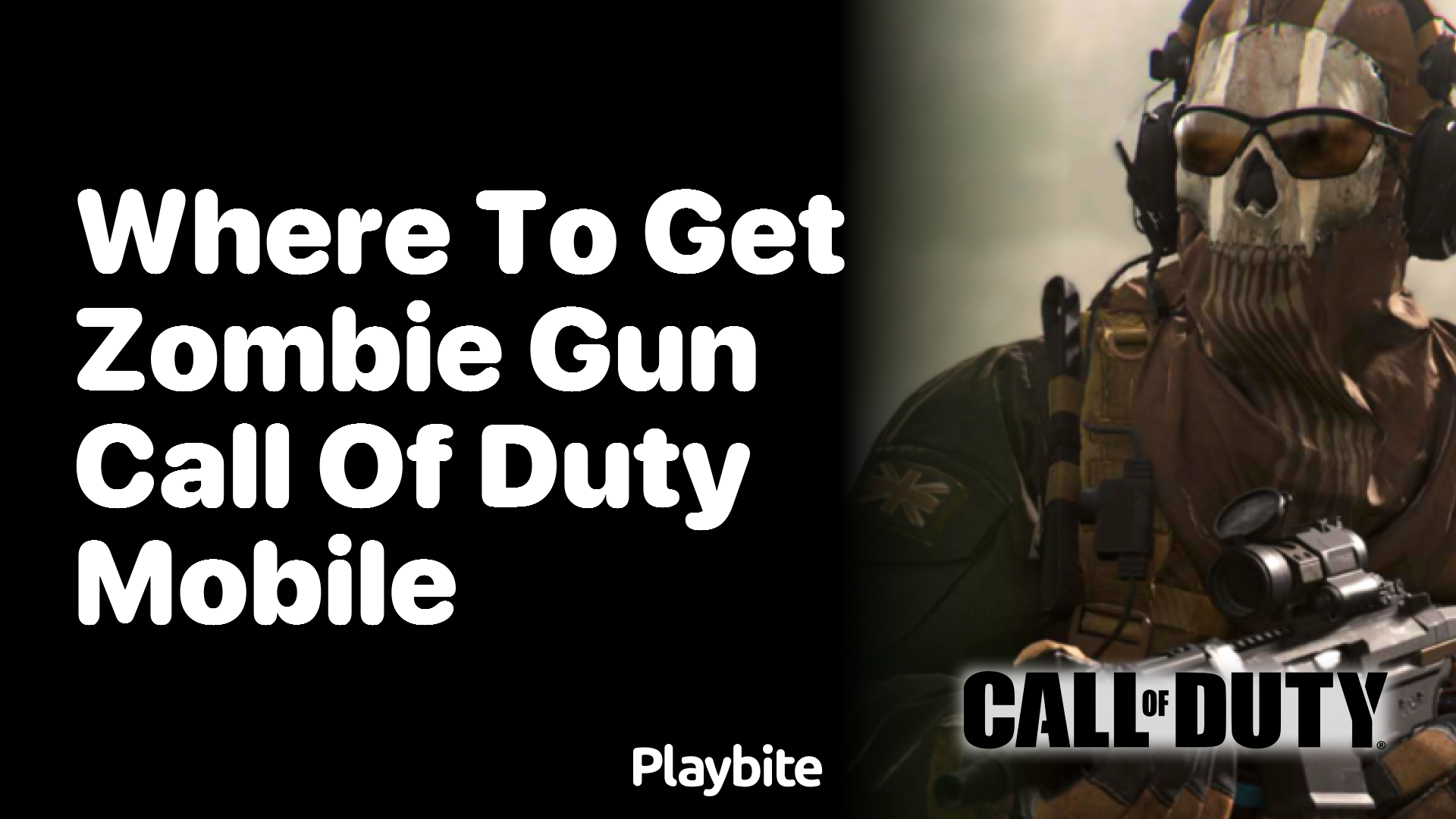 Where to Get the Zombie Gun in Call of Duty Mobile