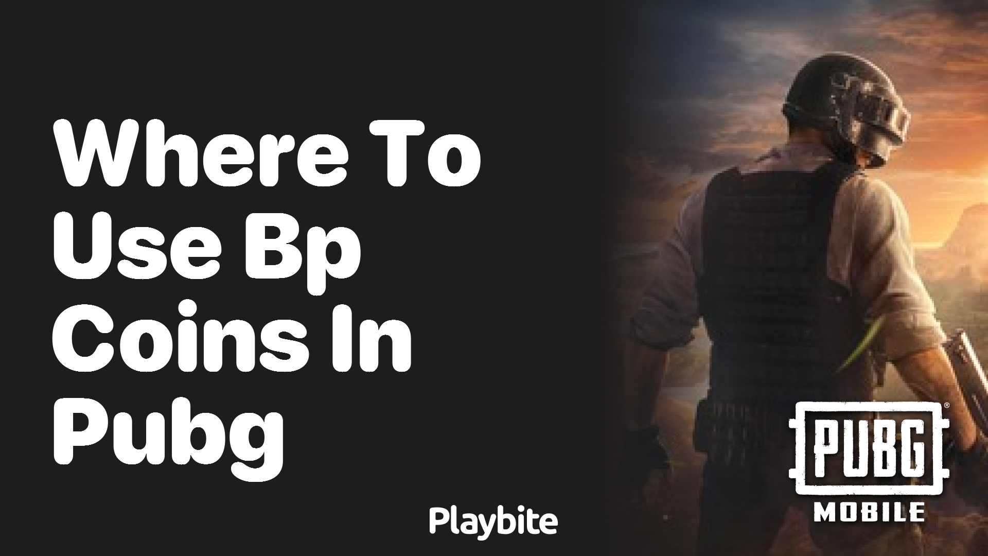 Where to Use BP Coins in PUBG Mobile