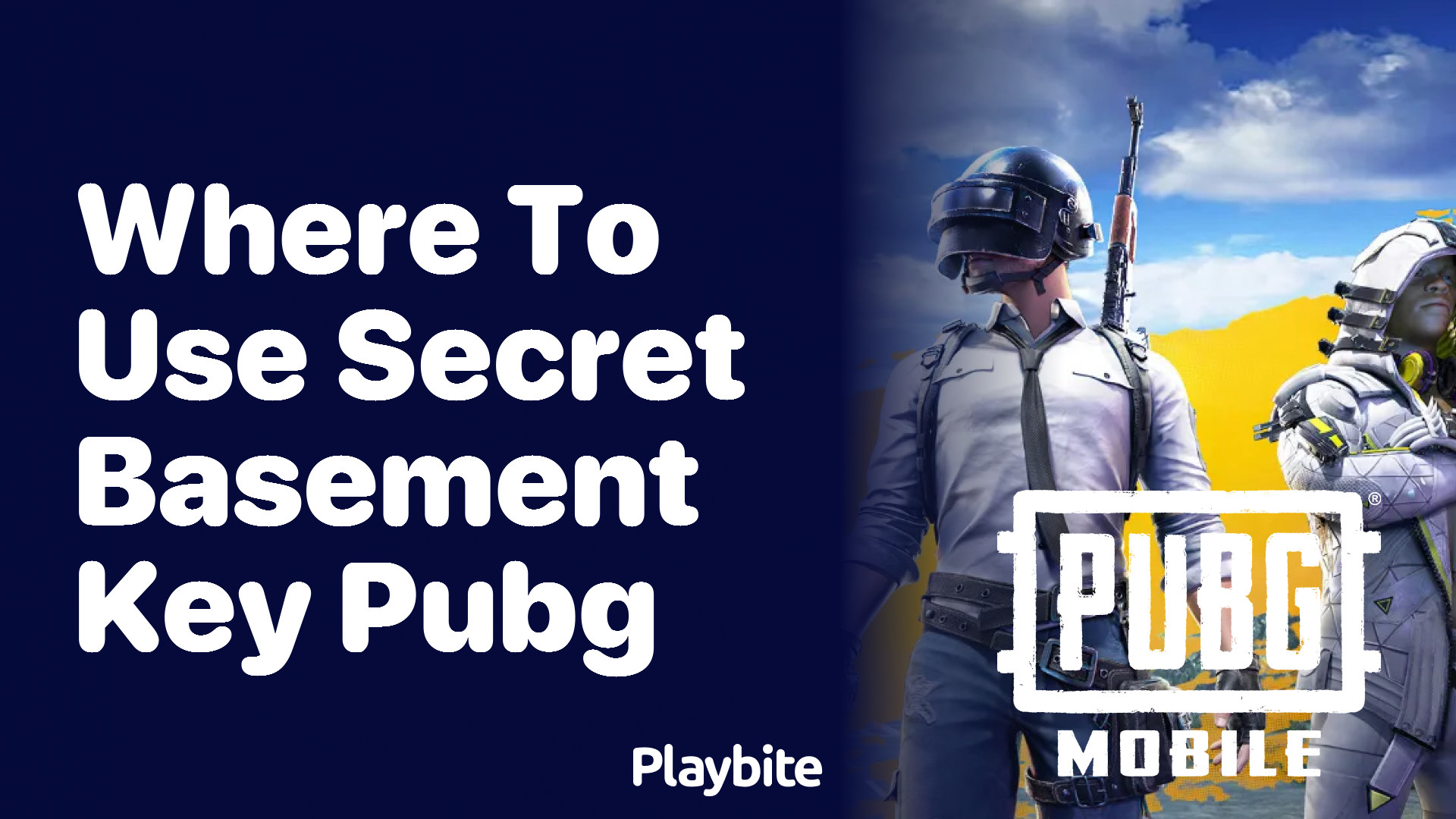 Where to Use the Secret Basement Key in PUBG Mobile