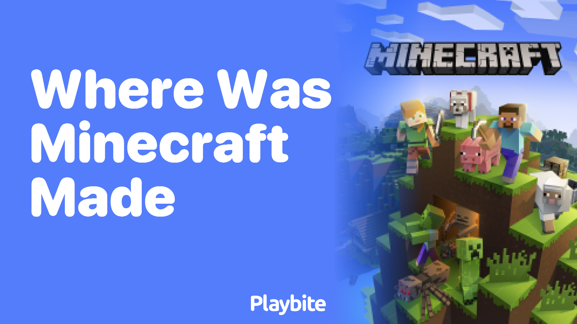 Where Was Minecraft Made? Discover the Origins of This Blocky Adventure