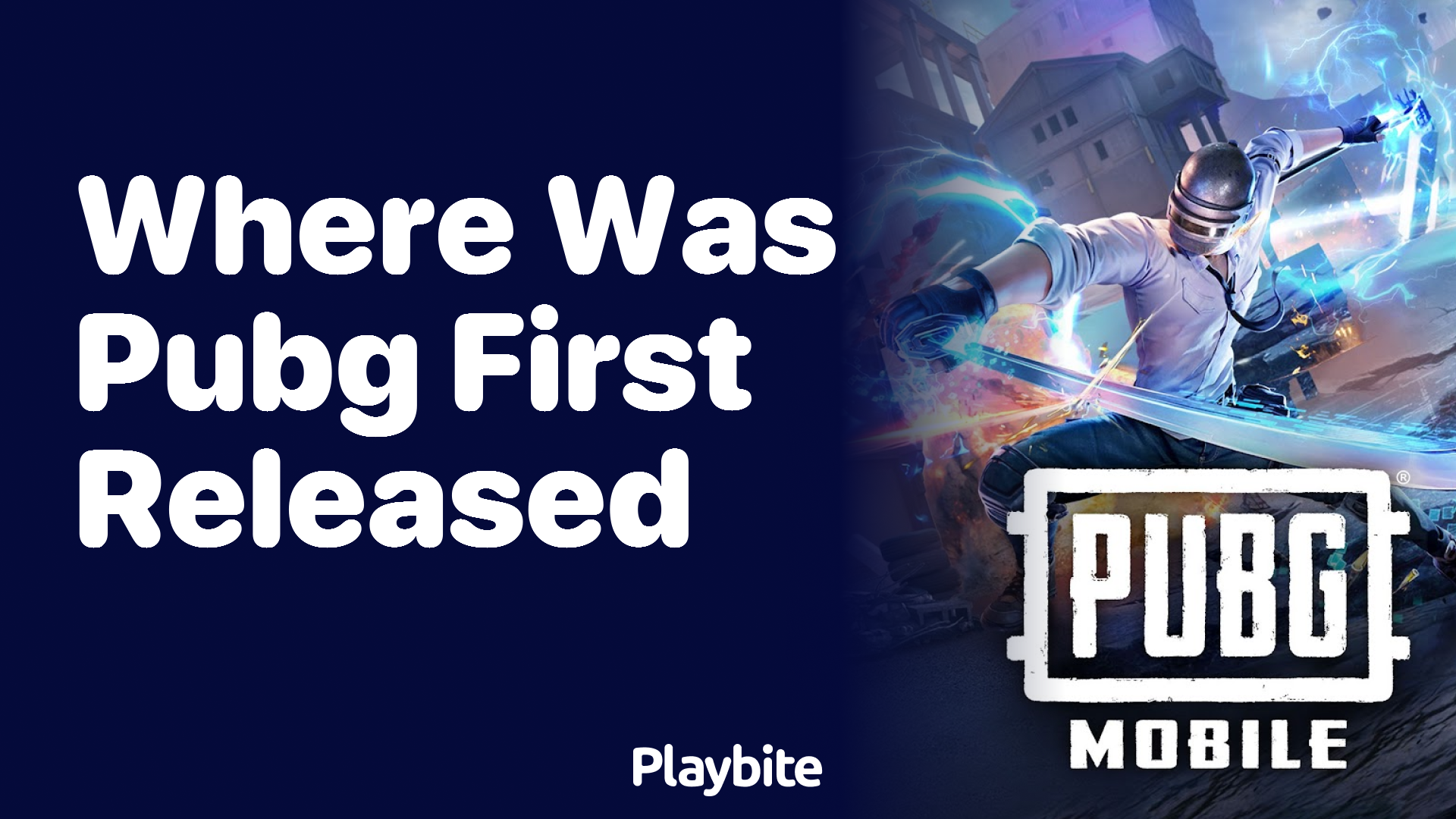 Where Was PUBG First Released? Discover the Launch Origin