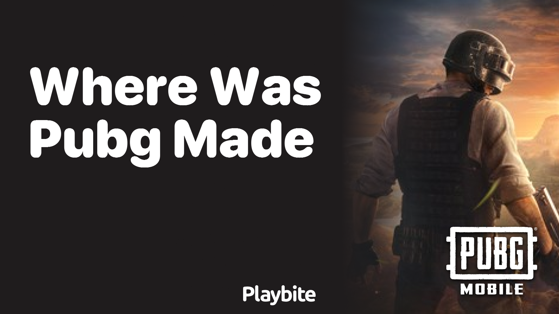 Where Was PUBG Made? Uncovering Its Origins