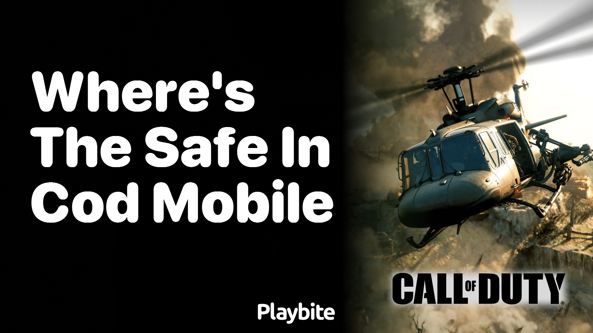 Where&#8217;s the Safe in COD Mobile?