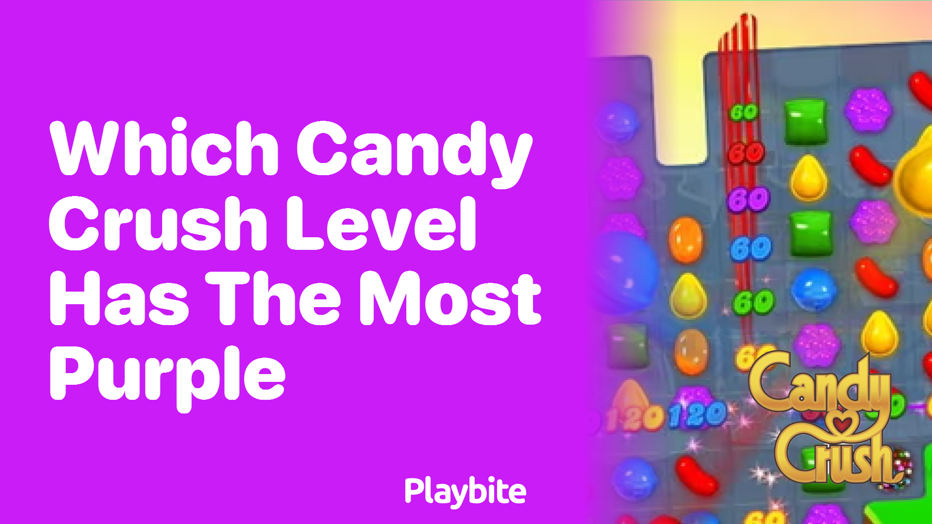 Discover Which Candy Crush Level Has the Most Purple Candies