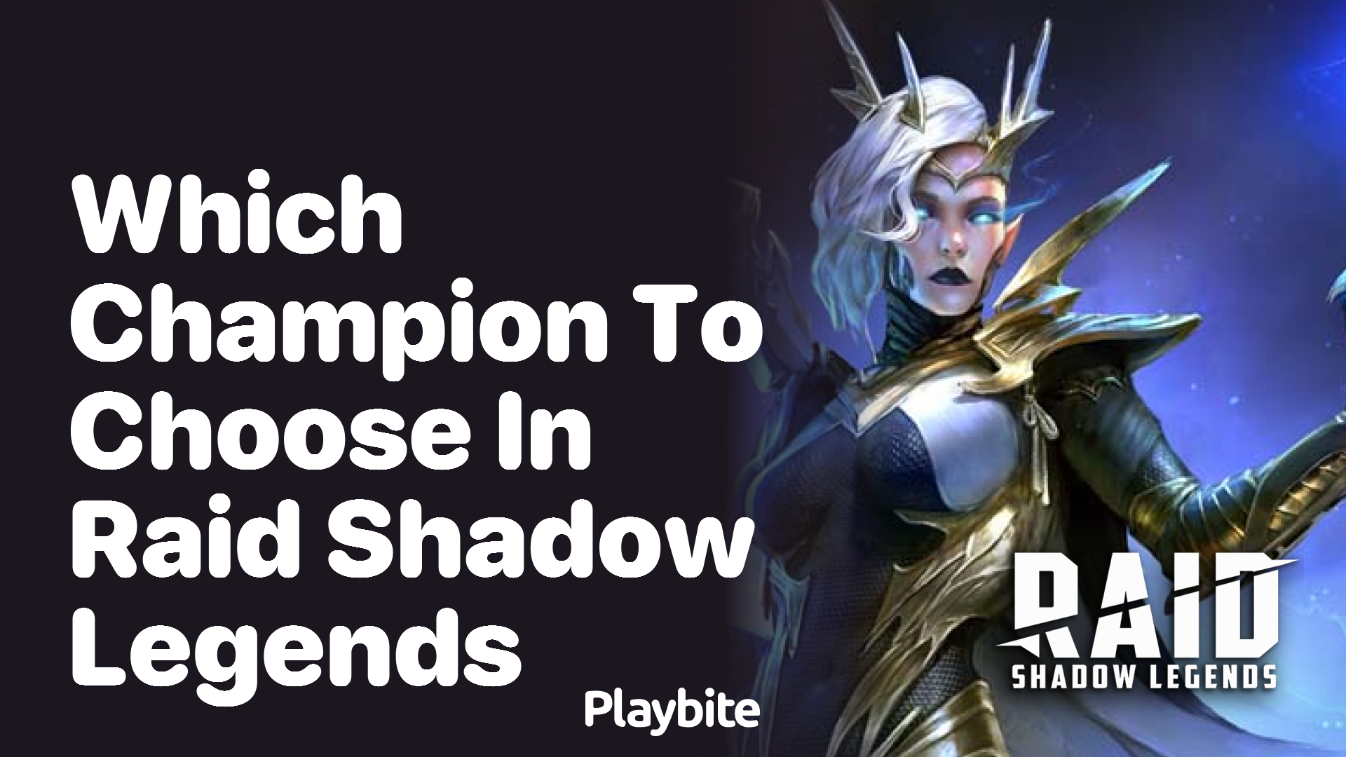 Which Champion to Choose in Raid Shadow Legends?