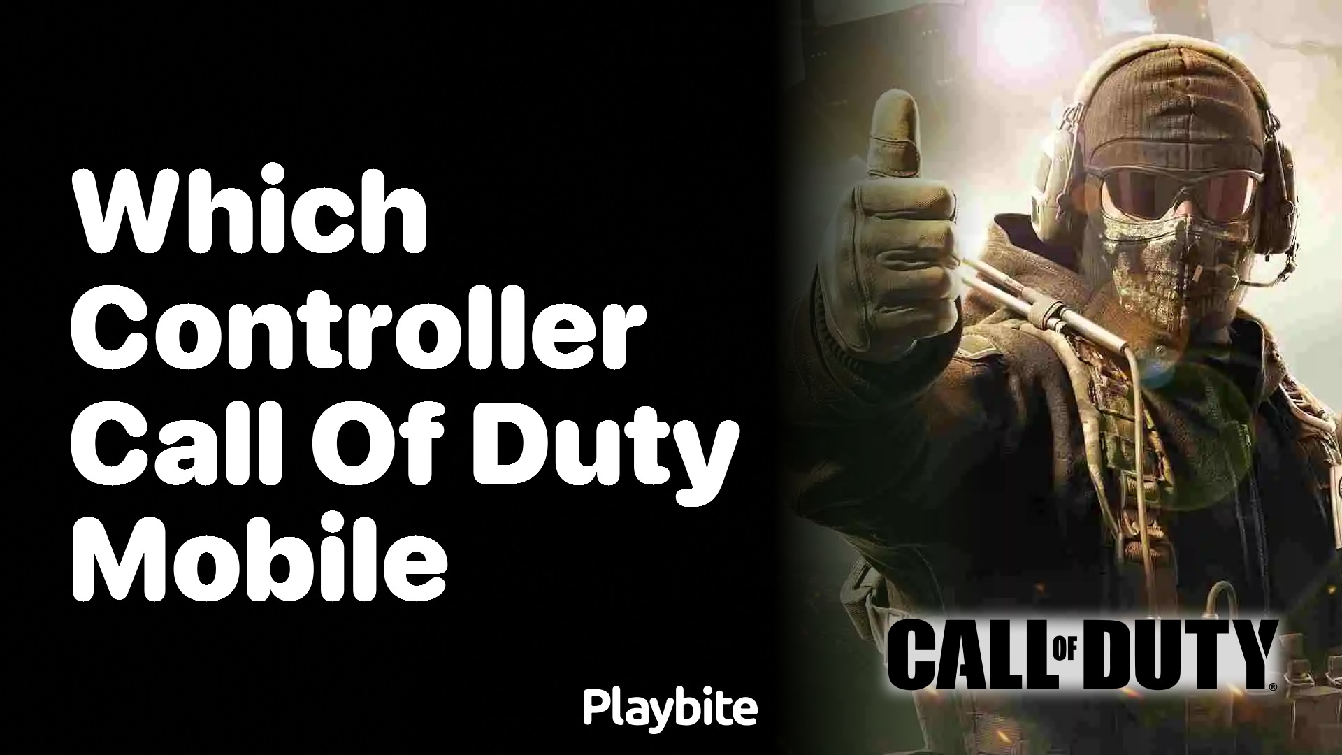 Which Controller Works With Call of Duty Mobile?