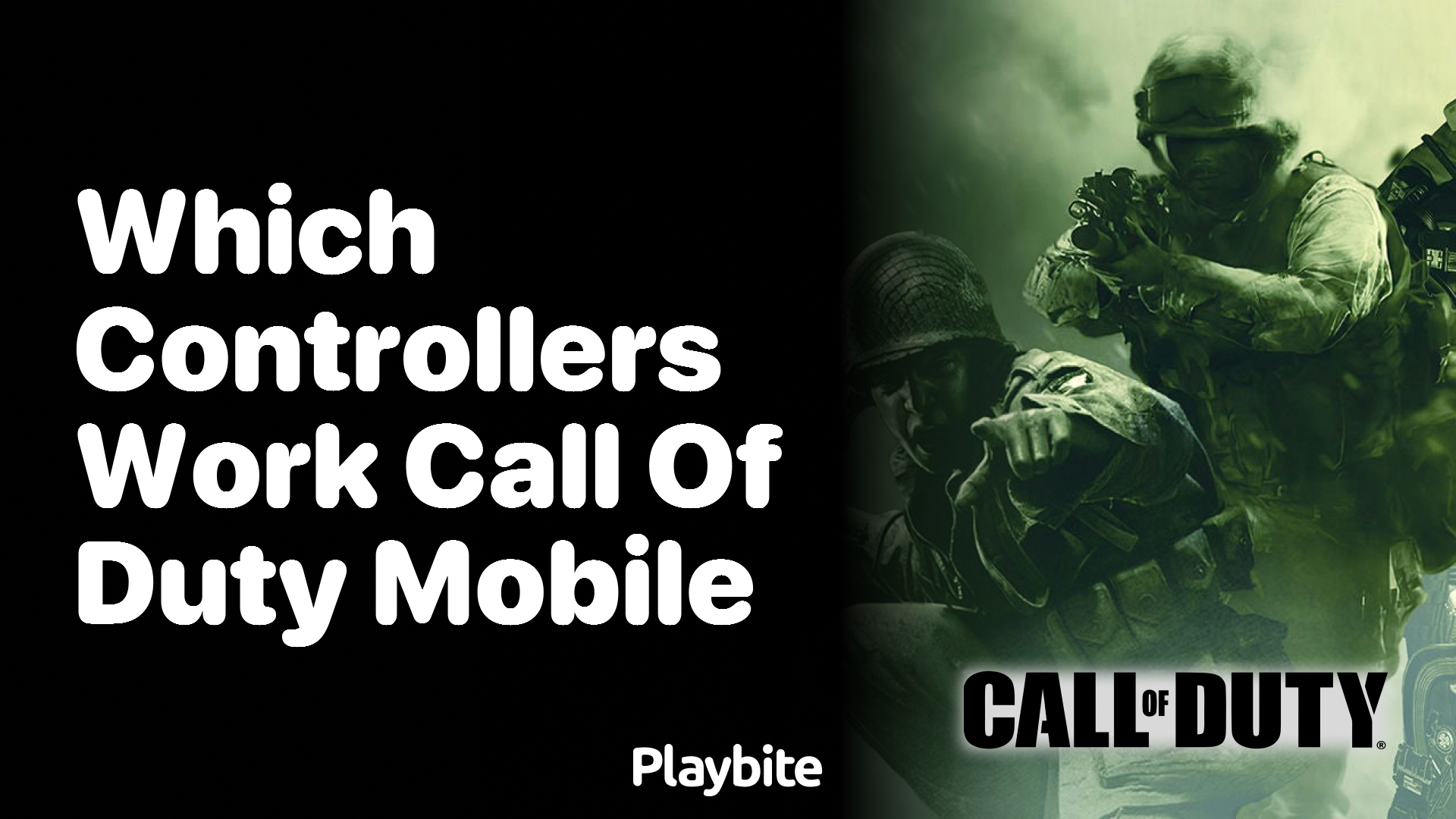 Which Controllers Work With Call of Duty Mobile?