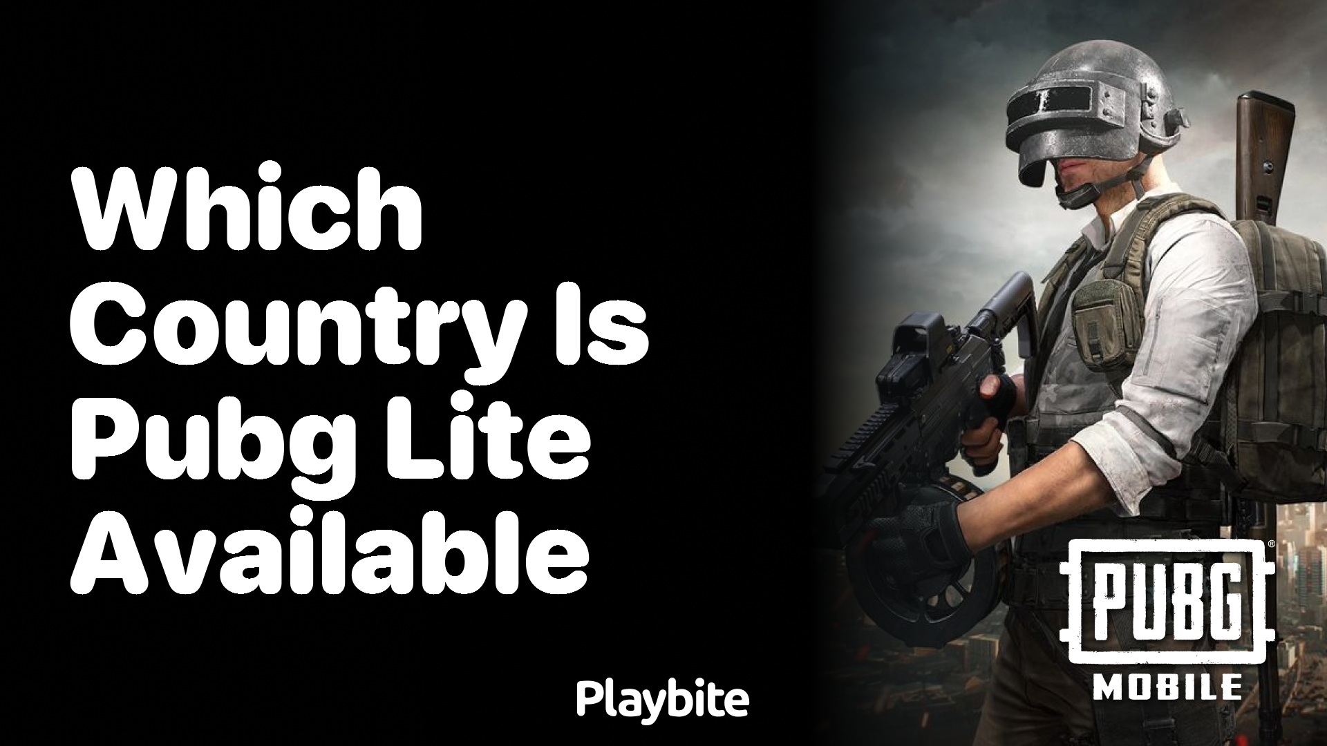 Which Country Is PUBG Lite Available In?