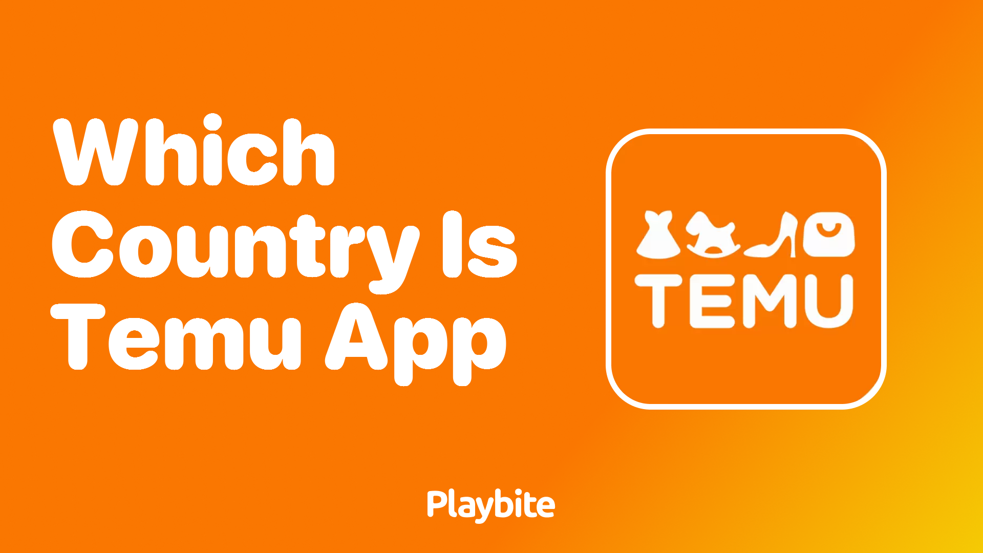 Which Country is the Temu App From?