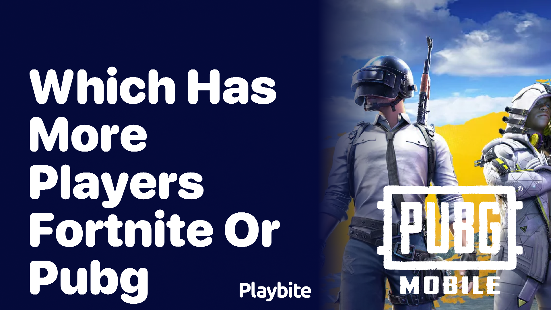 Which Game Has More Players: Fortnite or PUBG?