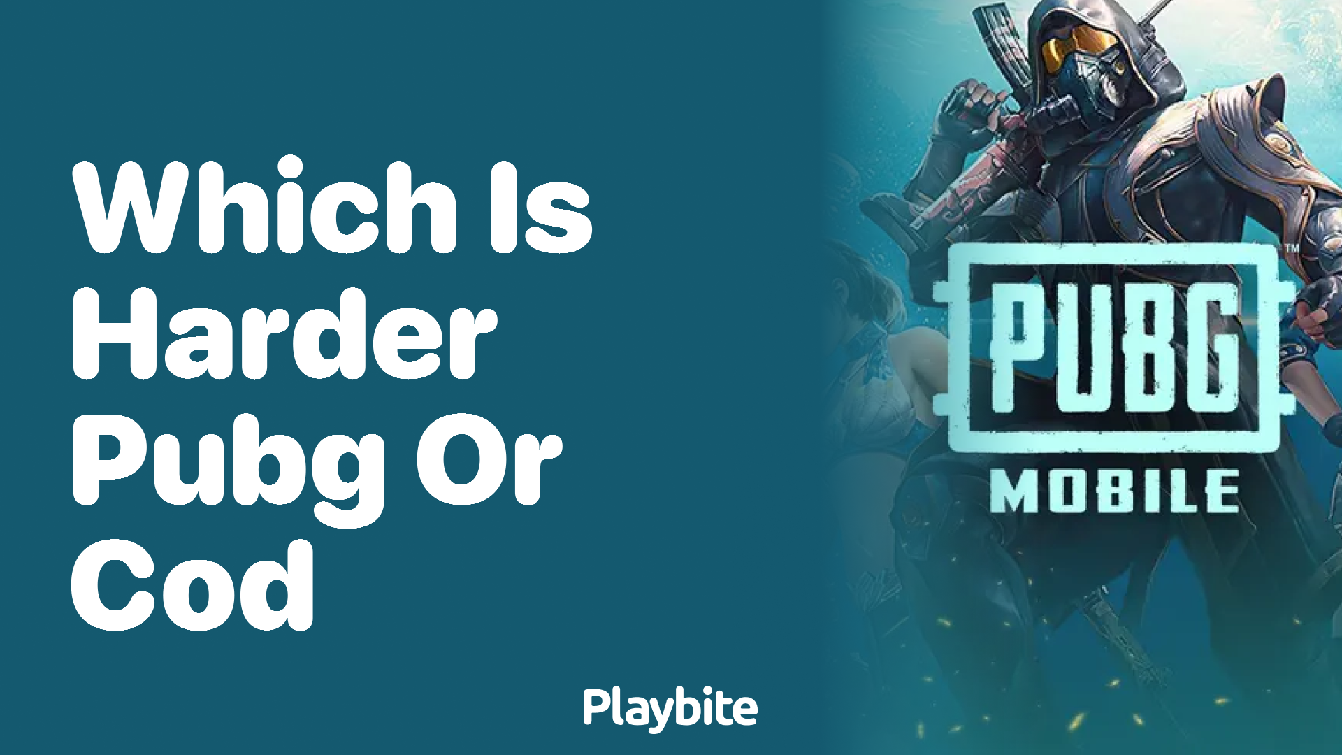 Which is Harder: PUBG or COD?