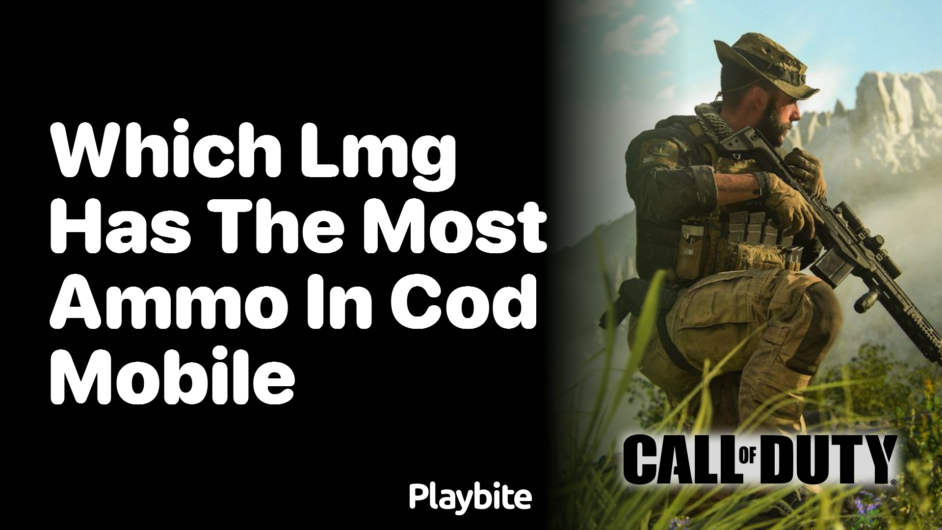 Which LMG Has the Most Ammo in CoD Mobile?