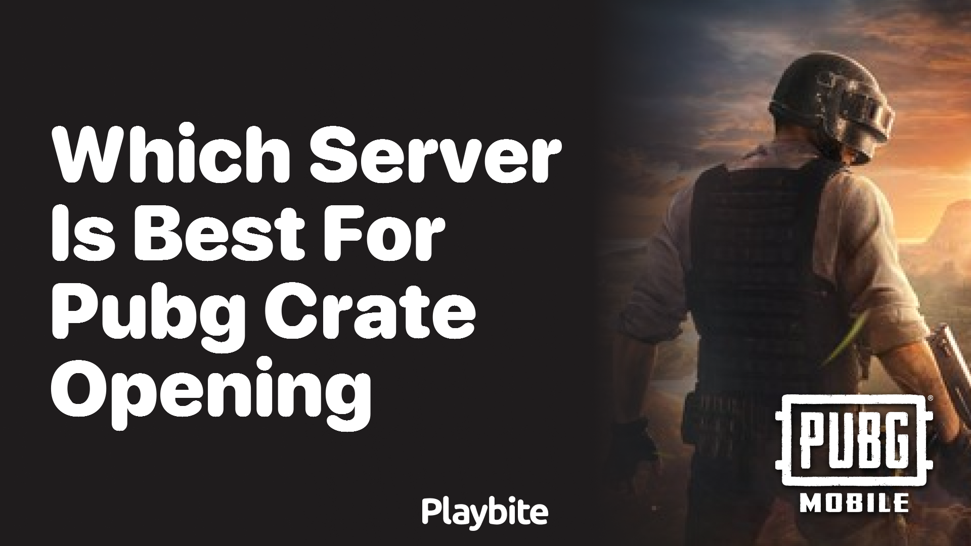 Which Server is Best for PUBG Crate Opening?